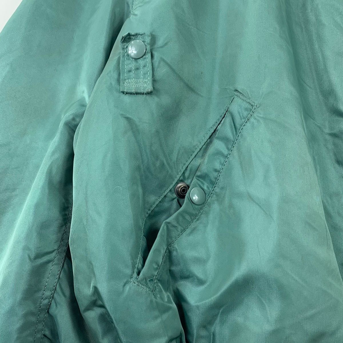 Alpha Industries × Vintage Vintage ALPHA INDUSTRIES MA-1 green Bomber jacket Size US XL / EU 56 / 4 - 14 Thumbnail