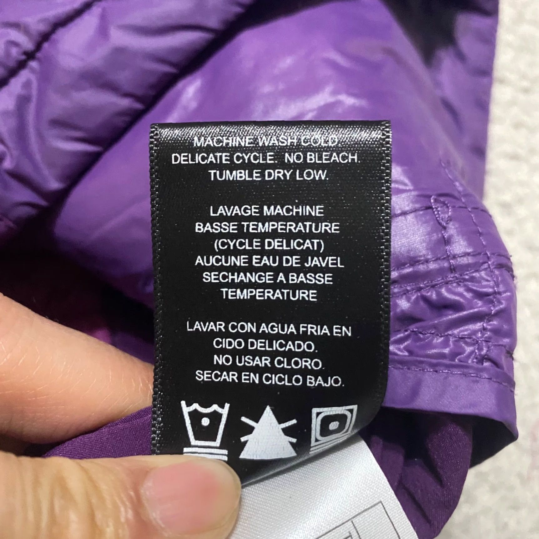 Vintage Kuhl Vest Womens Medium Purple Quilted Full Zip Pockets Bodywarmer Insulated Winter Fall Casual Mid-Length Size M / US 6-8 / IT 42-44 - 6 Thumbnail