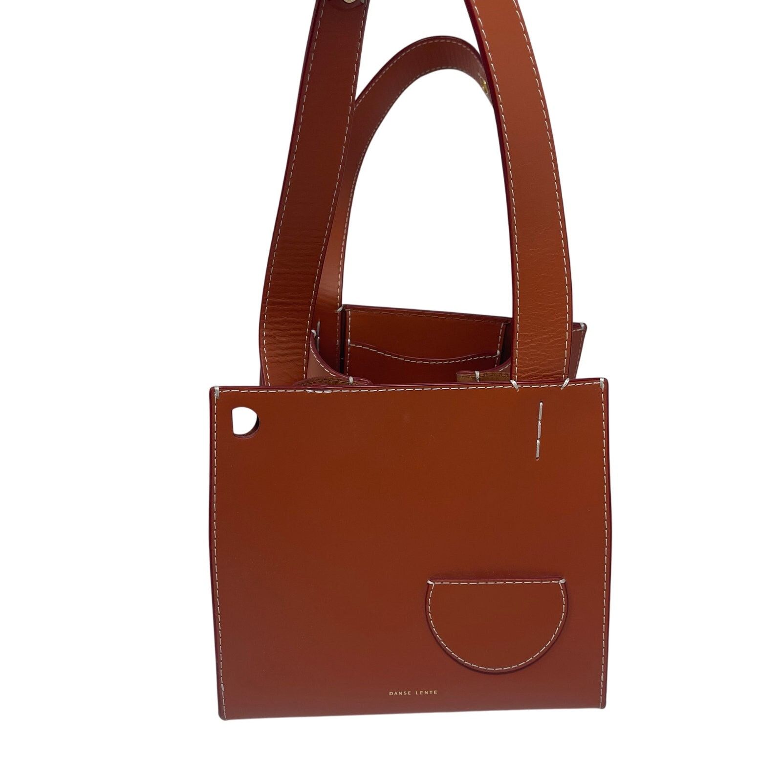 Other DANSE LENTE Margot Leather Tote Bag Sunset Orange Size ONE SIZE - 9 Thumbnail