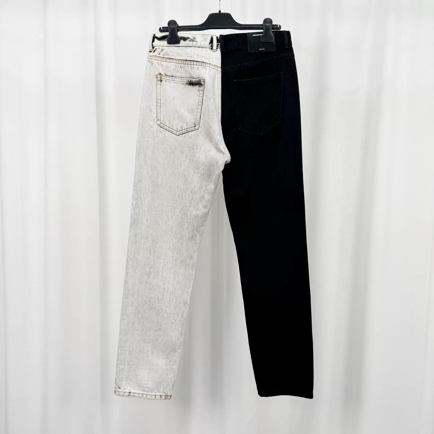 Alexander Wang Alexander Wang Colorblock Denim Pants Size US 32 / EU 48 - 2 Thumbnail