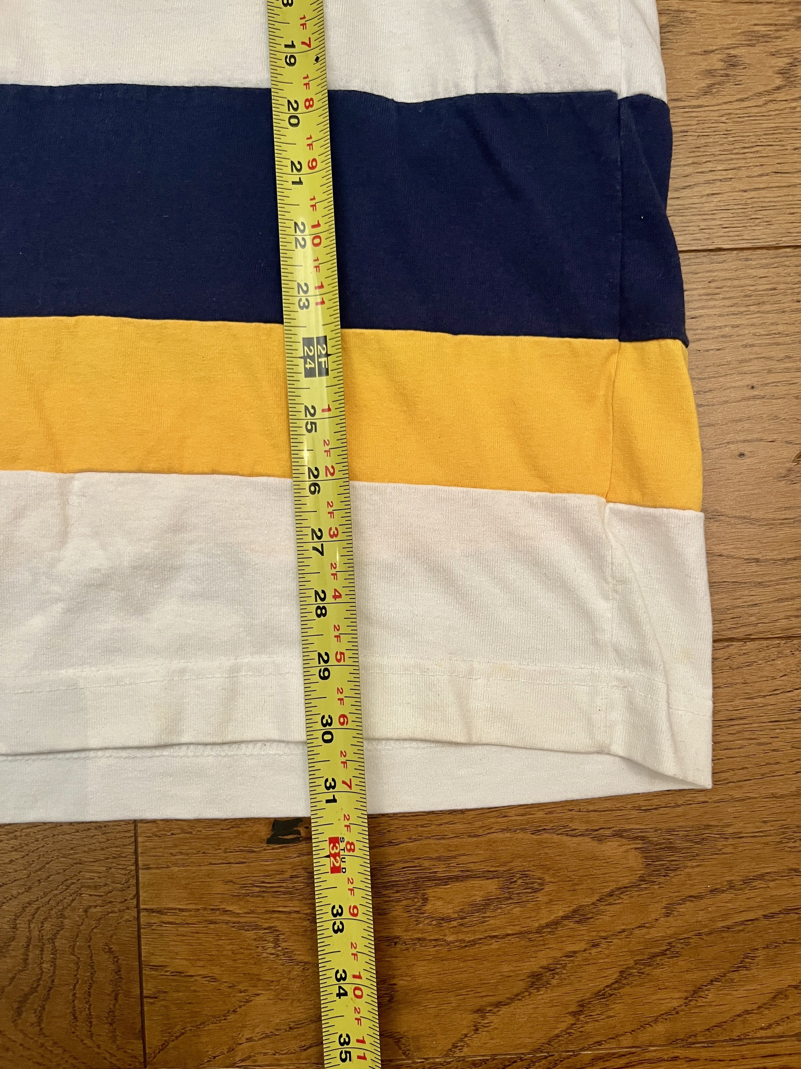Vintage Vintage 90s Nutmeg Michigan Wolverines Hockey Jersey Top XL Size US XL / EU 56 / 4 - 4 Thumbnail