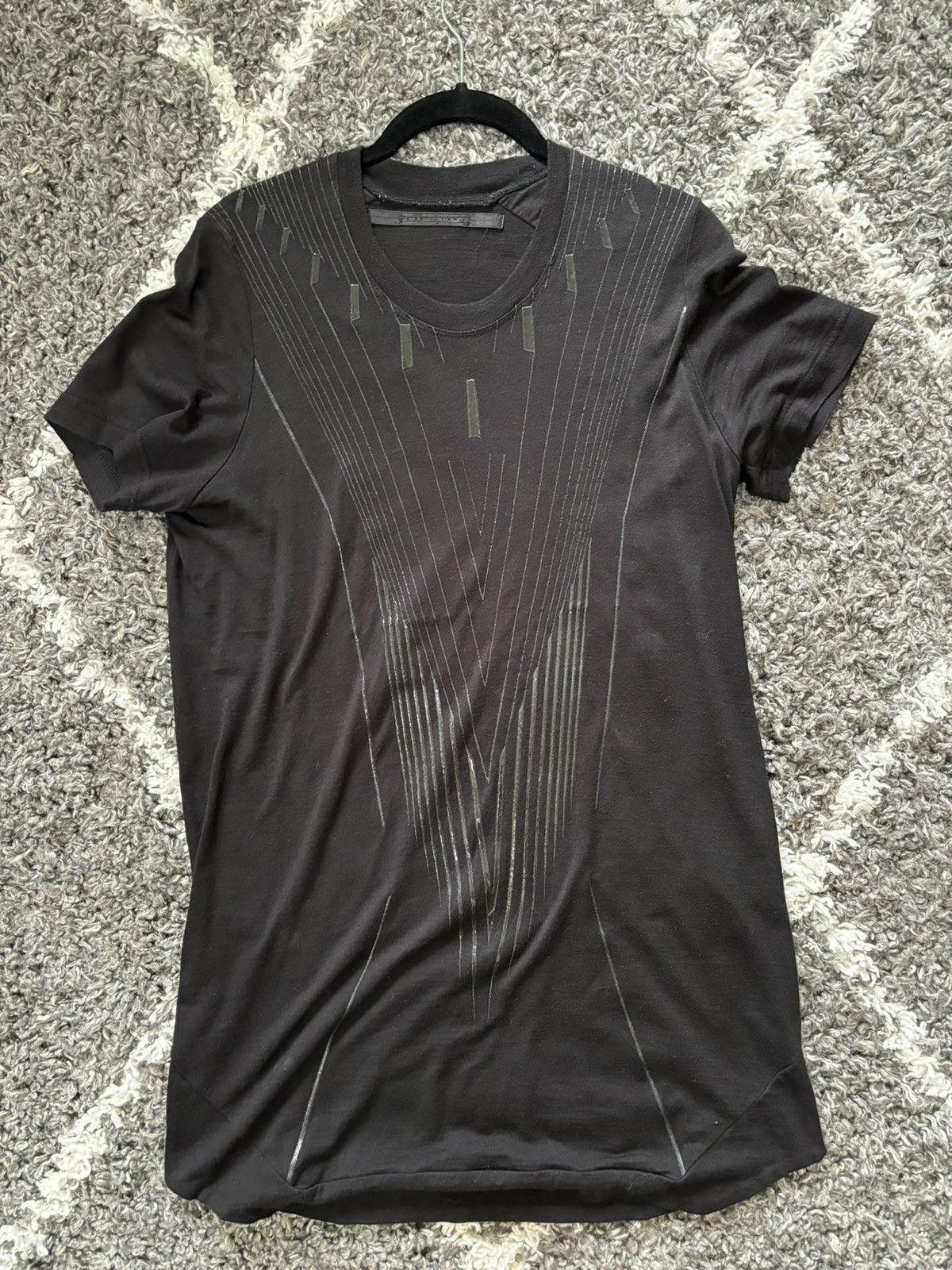 image of Julius Ss15 Prism Shirt in Black, Men's (Size XS)