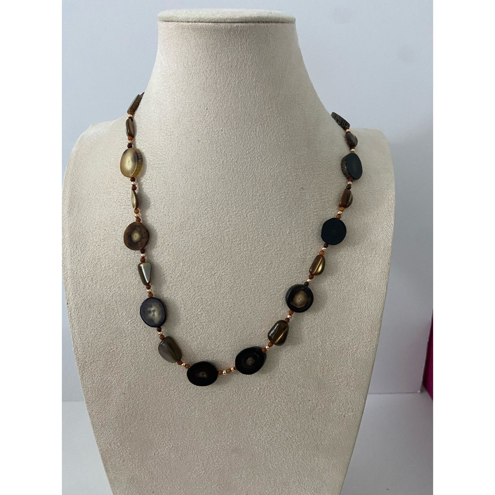 Vintage Vintage horn slice necklace Size ONE SIZE - 1 Thumbnail