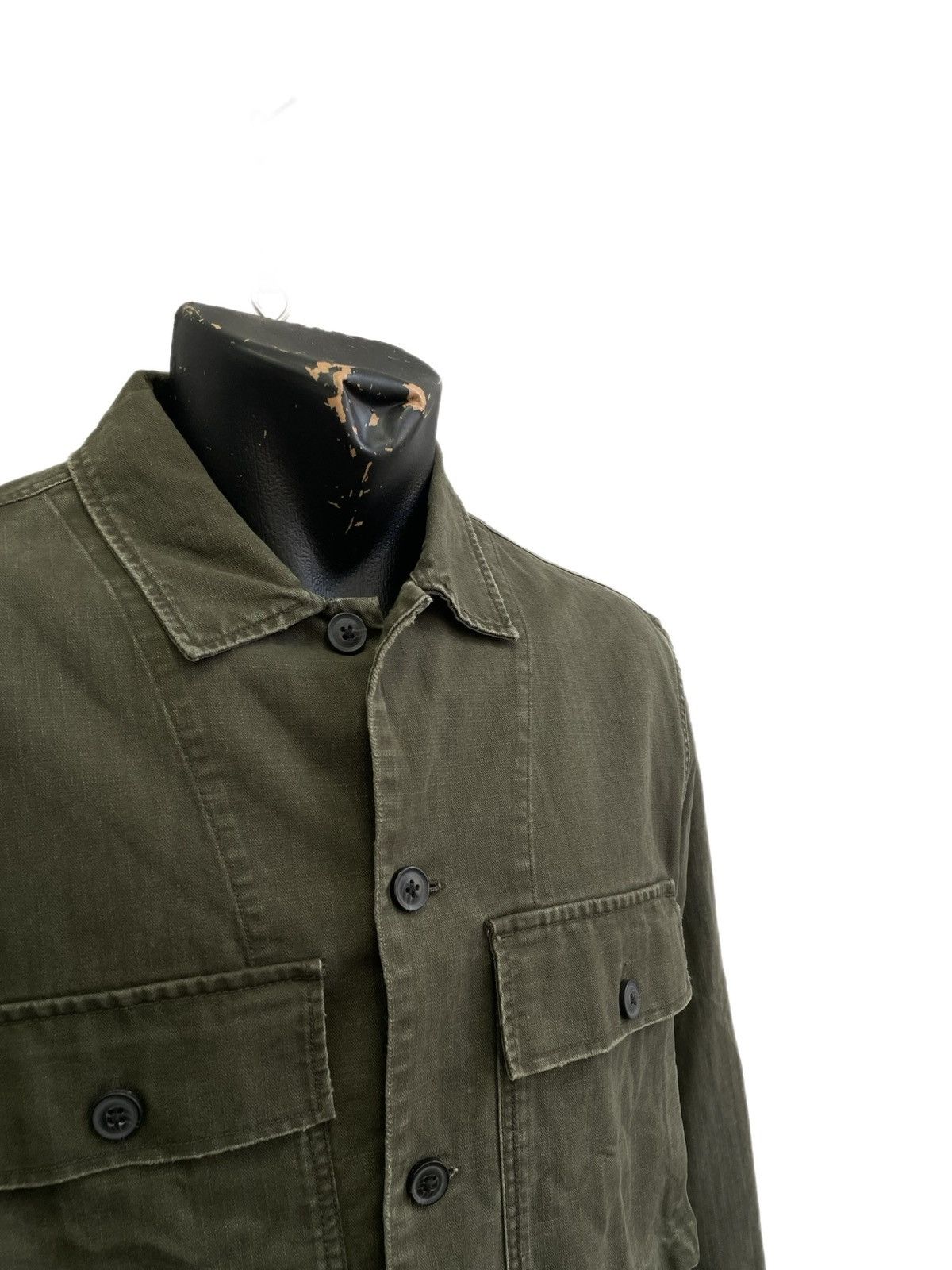 Allsaints All Saints green military jacket rare vintage style Size US M / EU 48-50 / 2 - 4 Thumbnail