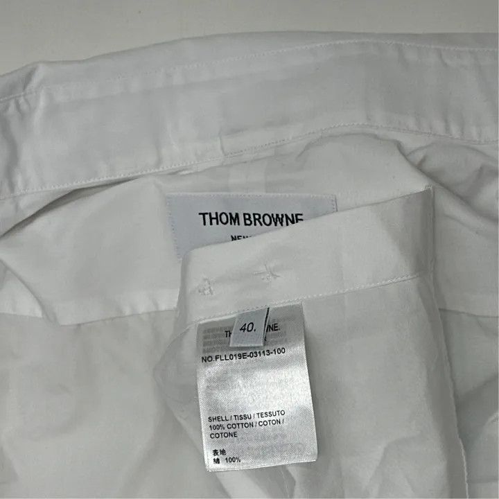 Thom Browne Thom Browne Classic Long Sleeve Shirt for Women -2507 Size M / US 6-8 / IT 42-44 - 6 Thumbnail
