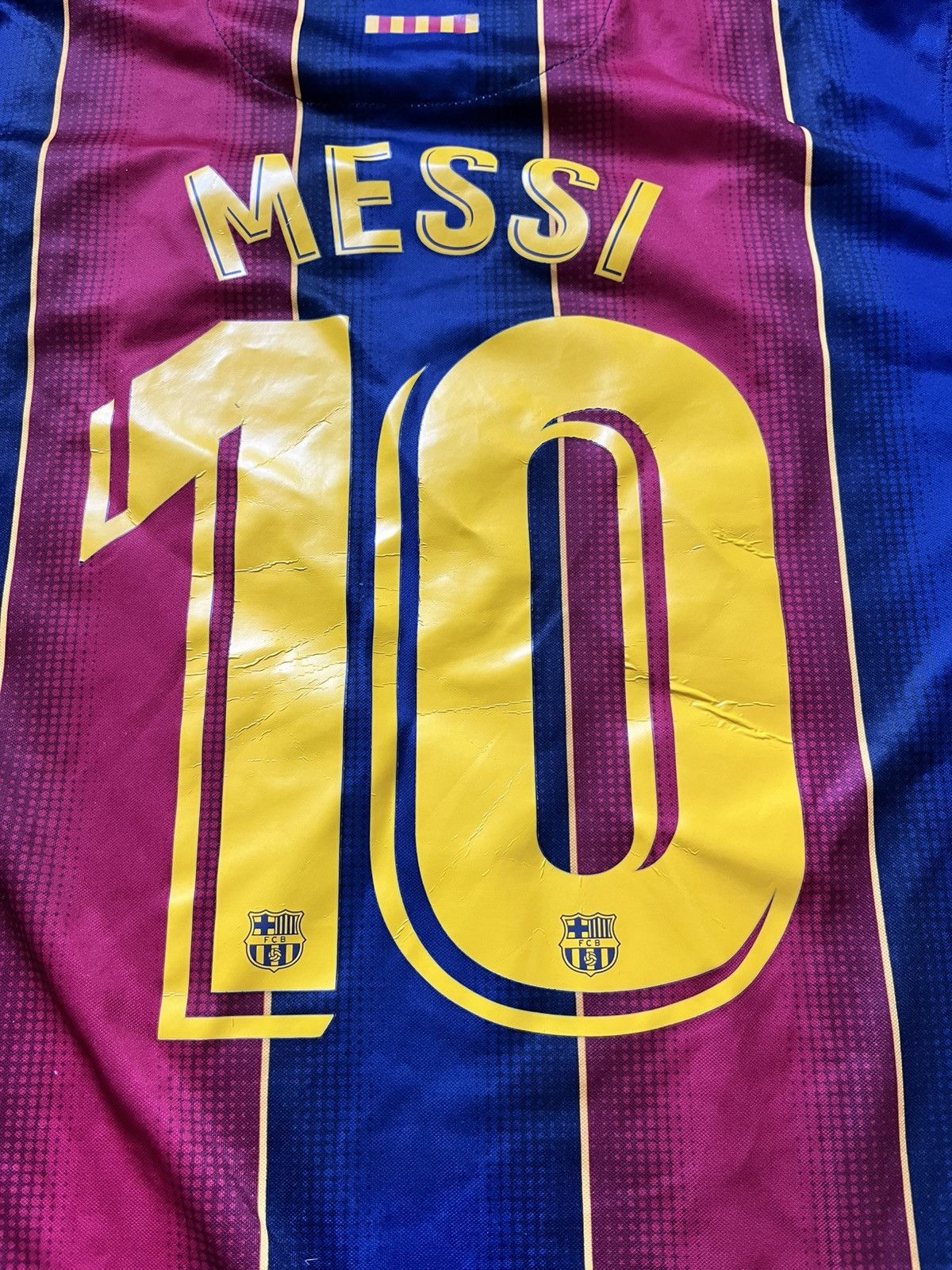 Nike 2017/2018 Barcelona Home #10 Leo Messi Size US XXL / EU 58 / 5 - 12 Thumbnail