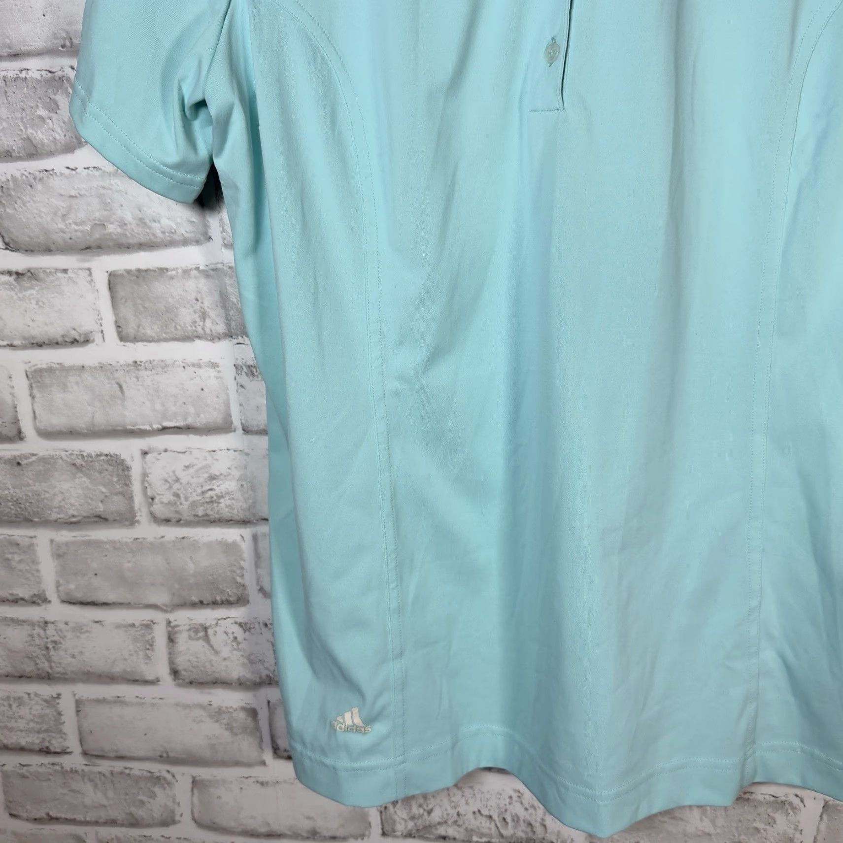 Adidas Adidas Pure Motion Blue Athletic Polo Shirt Womens XL Activewear Size XL / US 12-14 / IT 48-50 - 3 Thumbnail