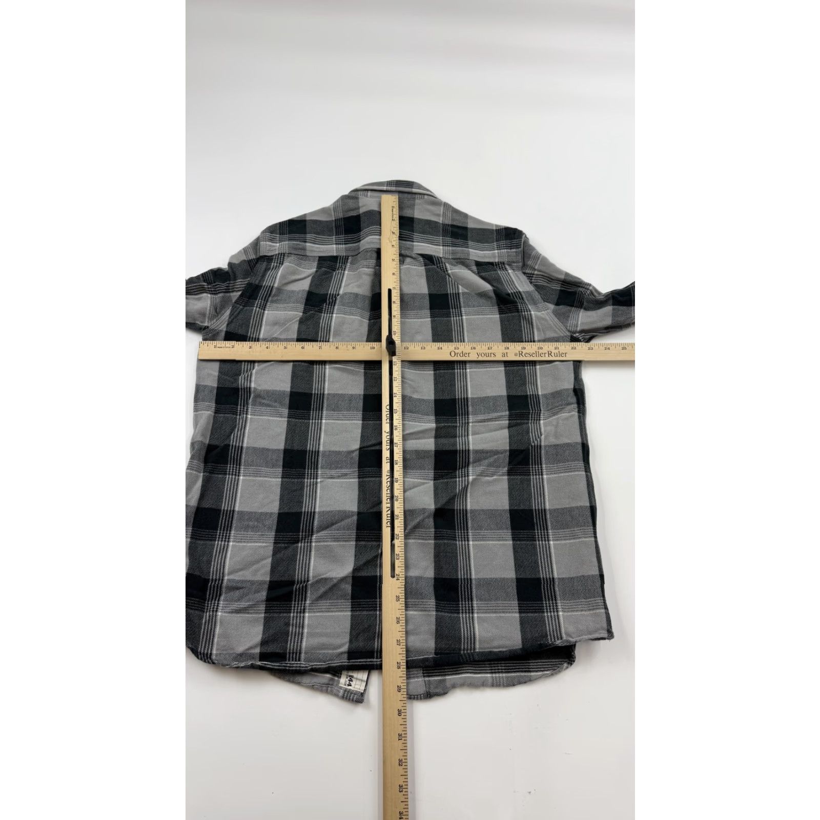 Godspeed VINTAGE Godspeed Mens Flannel Shirt Cotton Plaid Button-Up Long Sleeve Gray Black Adult Medium Size US M / EU 48-50 / 2 - 7 Thumbnail