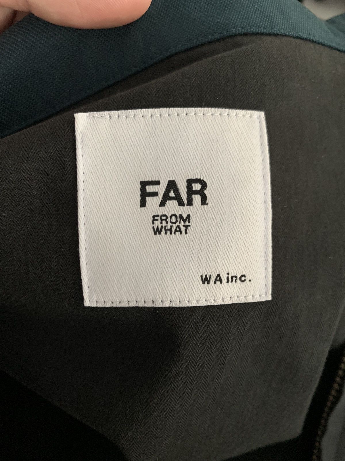FAR FROM WHAT Far From What Far Archive Nylon Cropped Work Jacket Size US M / EU 48-50 / 2 - 5 Thumbnail