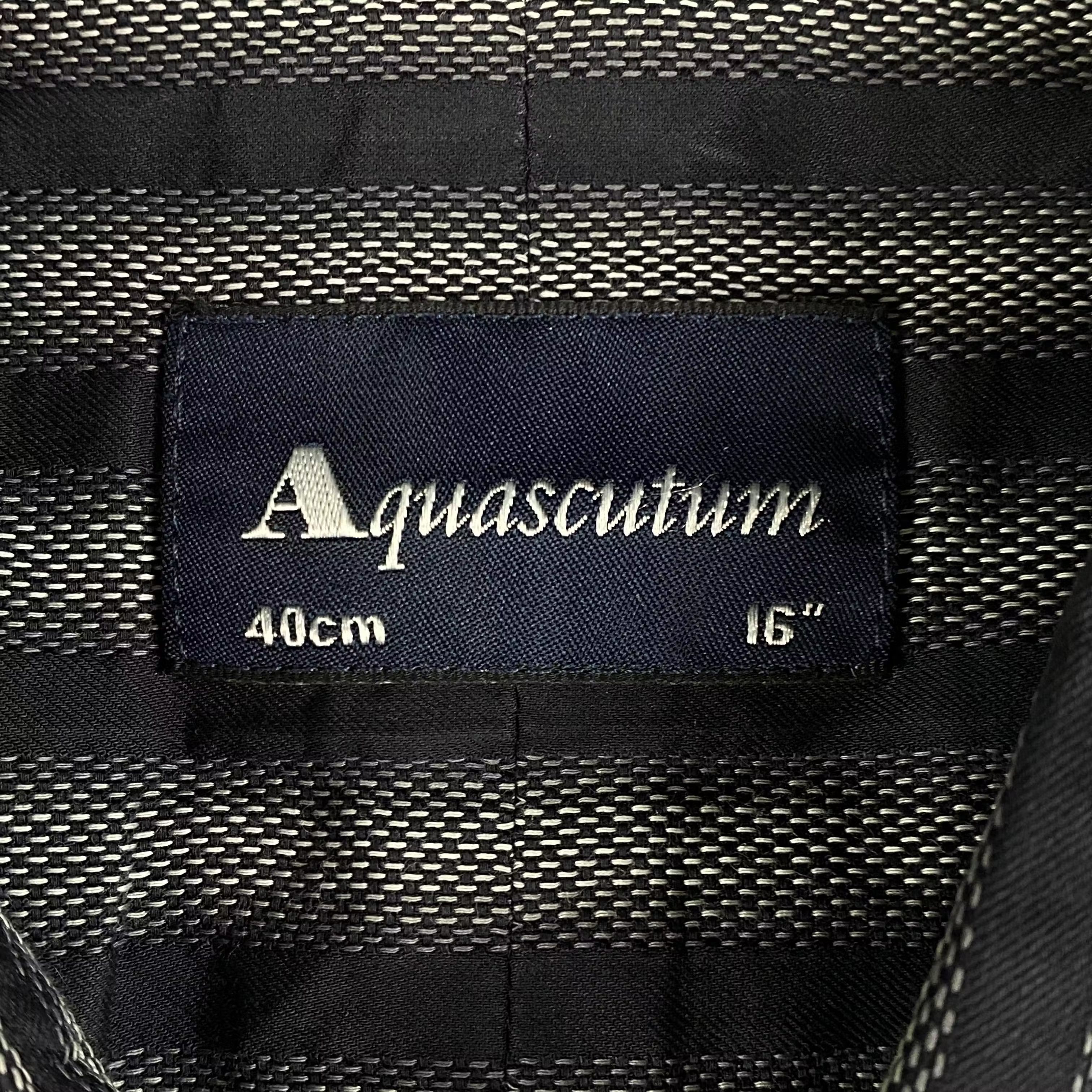 Aquascutum Mens Shirt Long Sleeve Aquascutum Size 16/40 cm Size US L / EU 52-54 / 3 - 5 Thumbnail