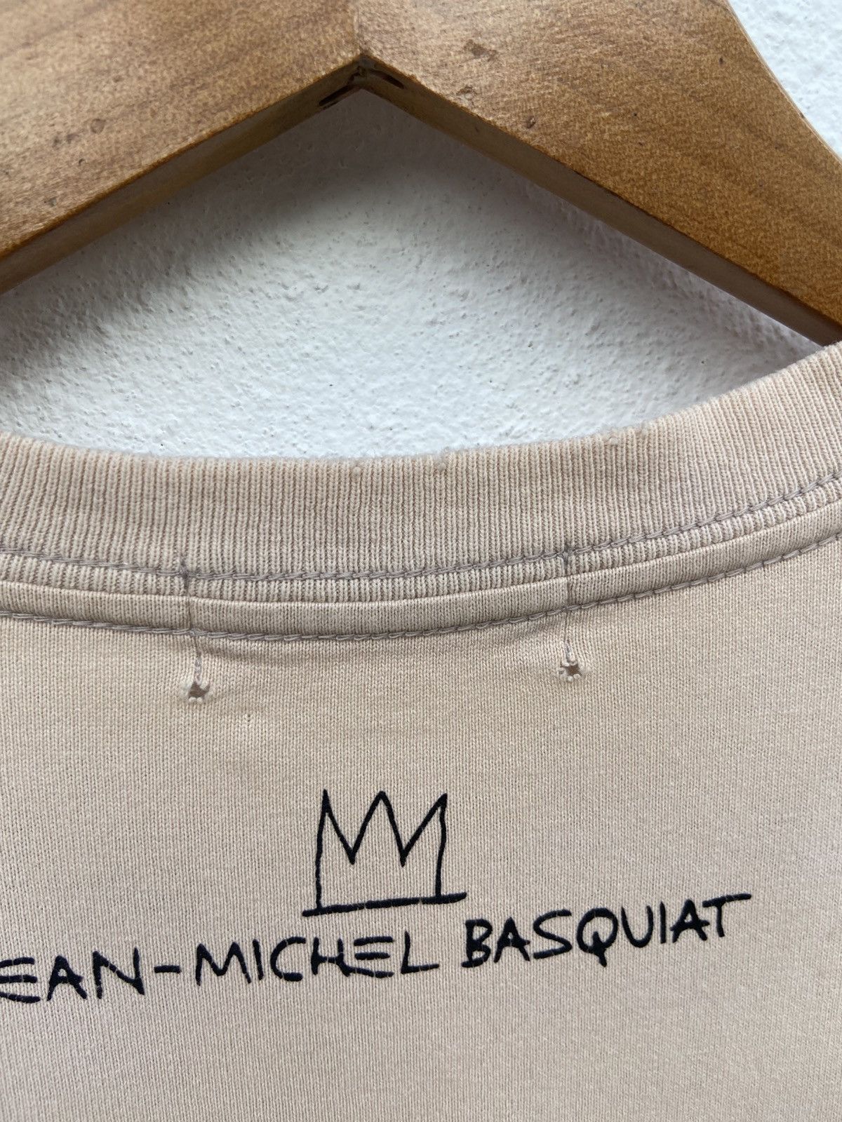 Jean-Michel Basquiat 🔥 Vintage Jean Michel Basquiat t shirt distressed Size US M / EU 48-50 / 2 - 4 Thumbnail