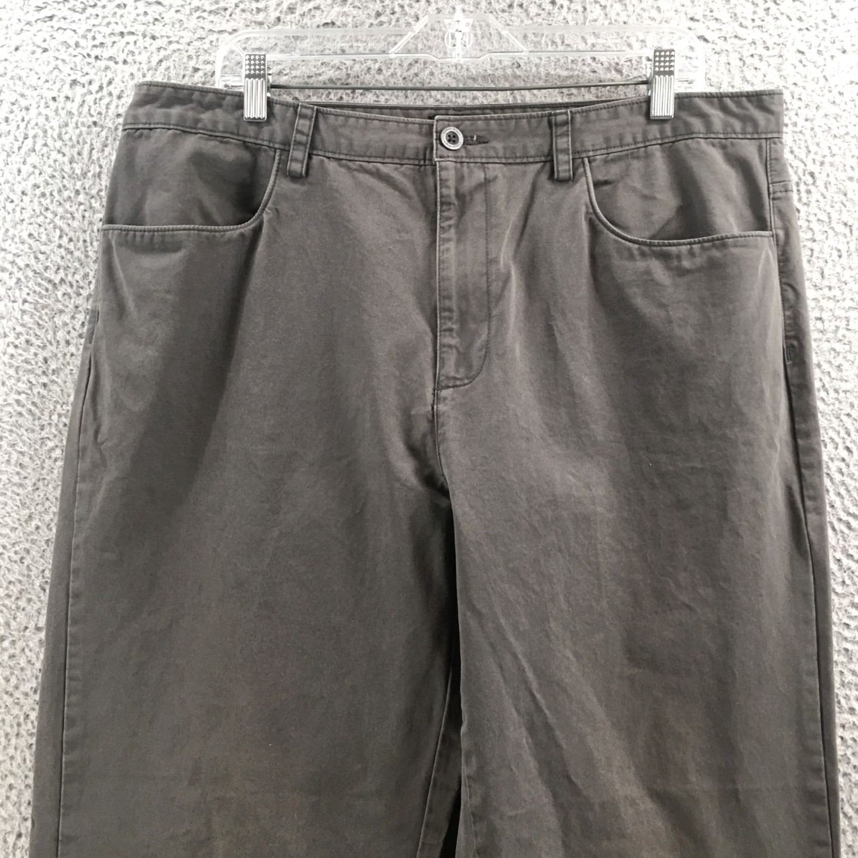 Calvin Klein Calvin Klein Jeans Mens 38x34 Gray Cotton Straight Leg Mid Rise Slim Size US 38 / EU 54 - 2 Thumbnail