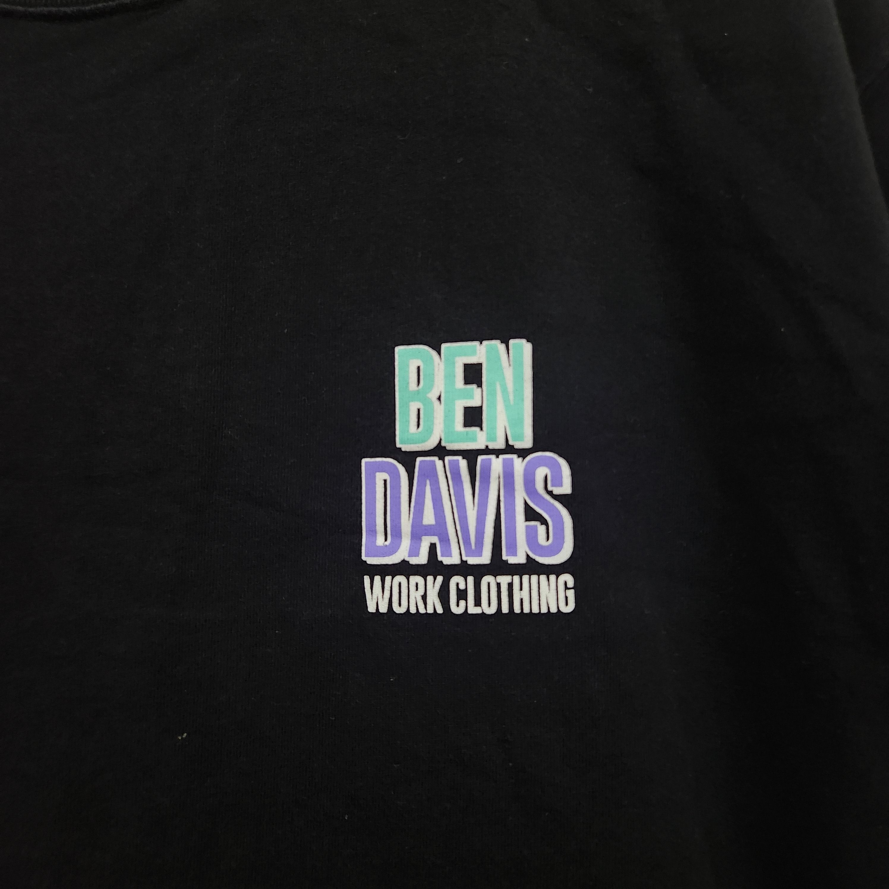 Ben Davis Vintage Y2K Ben Davies Big Logo TShirt Size US L / EU 52-54 / 3 - 10 Thumbnail