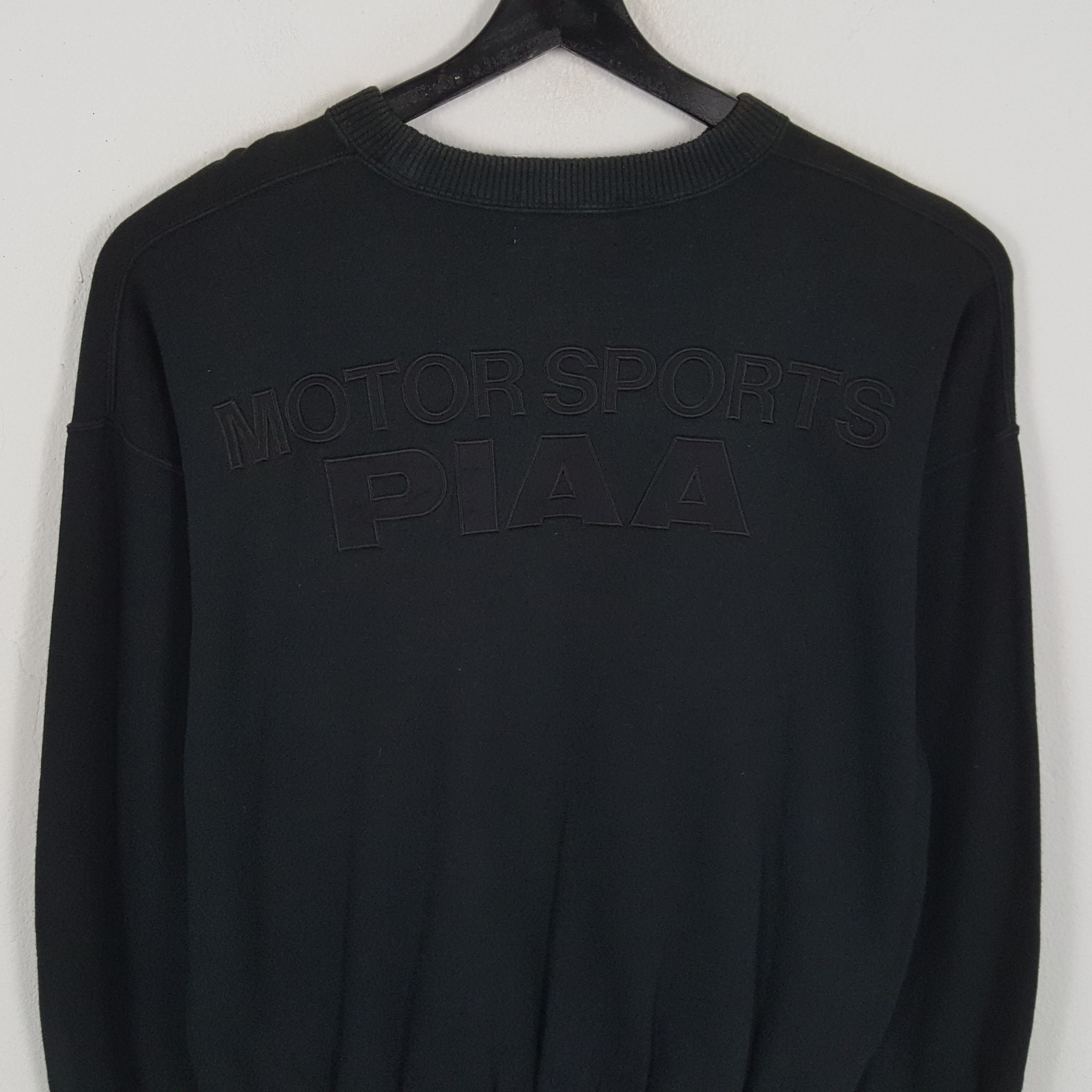 Japanese Brand × Vintage PIAA RACING MOTORSPORTS Championship Vintage Sweatshirt Size US M / EU 48-50 / 2 - 2 Thumbnail