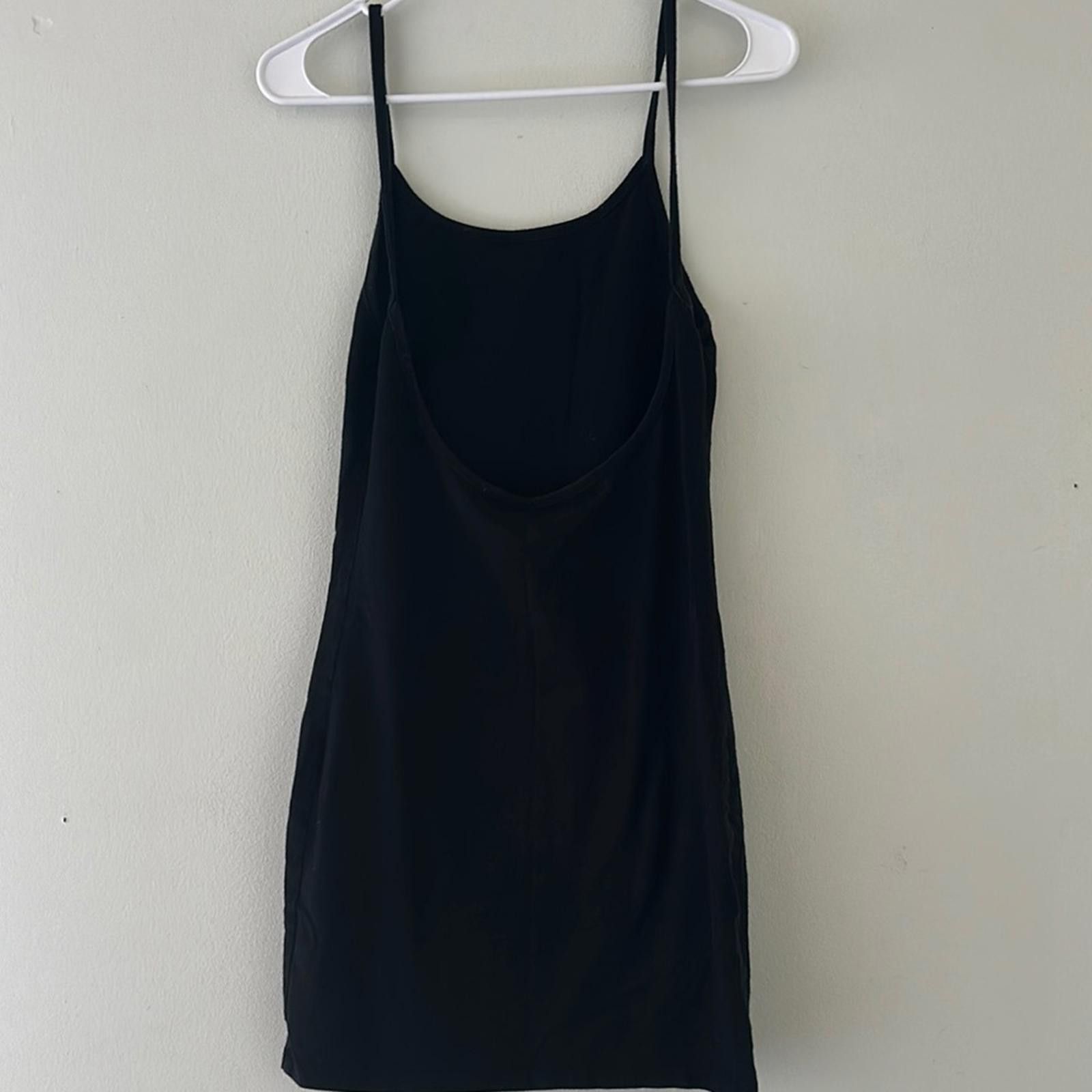 Designer Charlotte Russe Black Spaghetti Strap Mini Dress Size M / US 6-8 / IT 42-44 - 3 Thumbnail