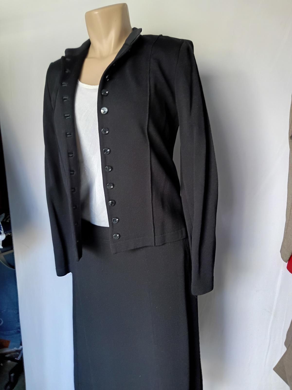 Designer Elegant Black Two-Piece Set by DUE per DUE Size ONE SIZE - 3 Thumbnail