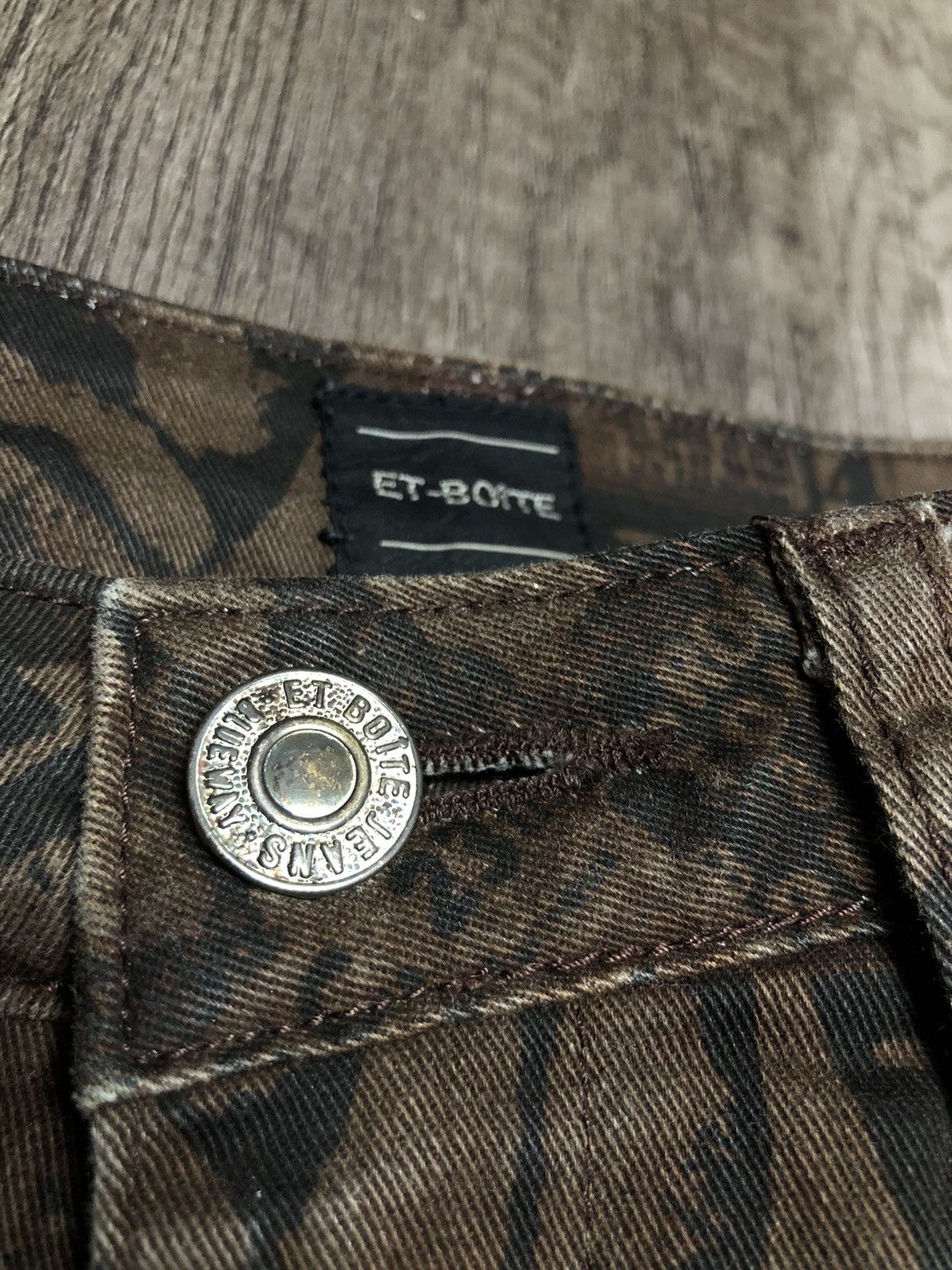 Hysteric Glamour × Japanese Brand × Vintage ET-BOITE BLUE WAY JEANS (UNISEX) Size US 27 - 14 Thumbnail