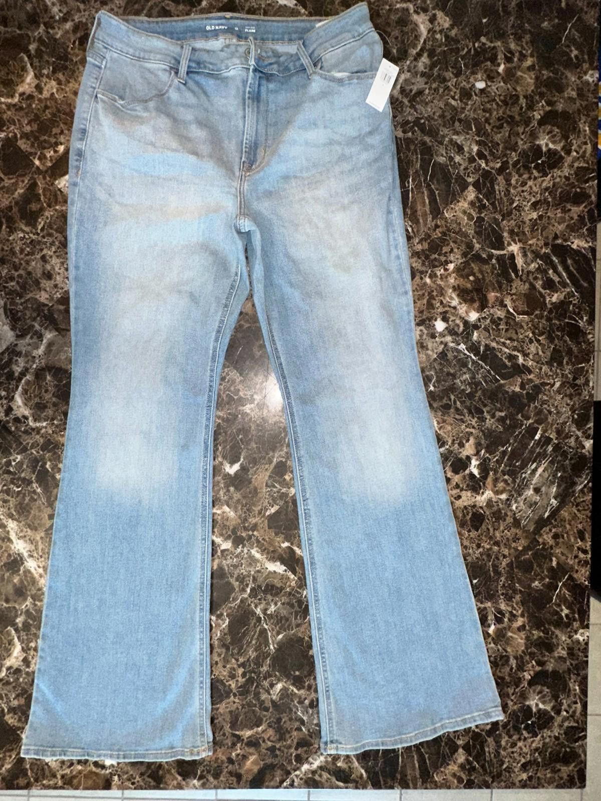 Old Navy Old Navy Flared Denim – Women’s 12, New with Tags Size 34" / US 12 / IT 48 - 2 Thumbnail