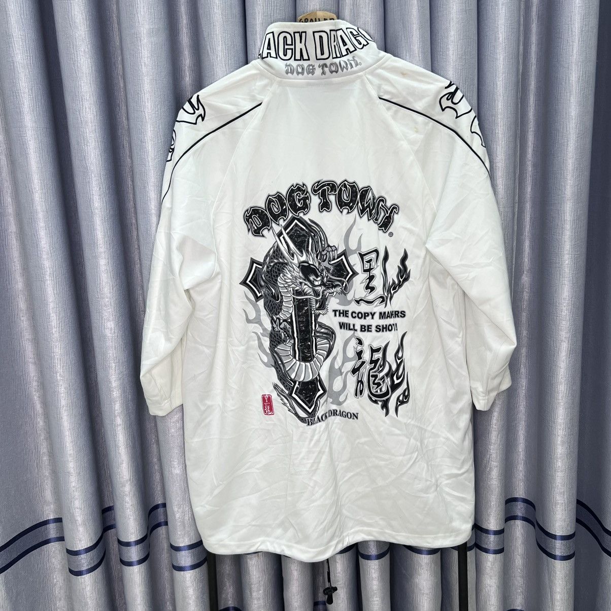 Dogtown Vintage Dog Town Black Dragon Zip Up Jacket Size US XL / EU 56 / 4 - 1 Thumbnail