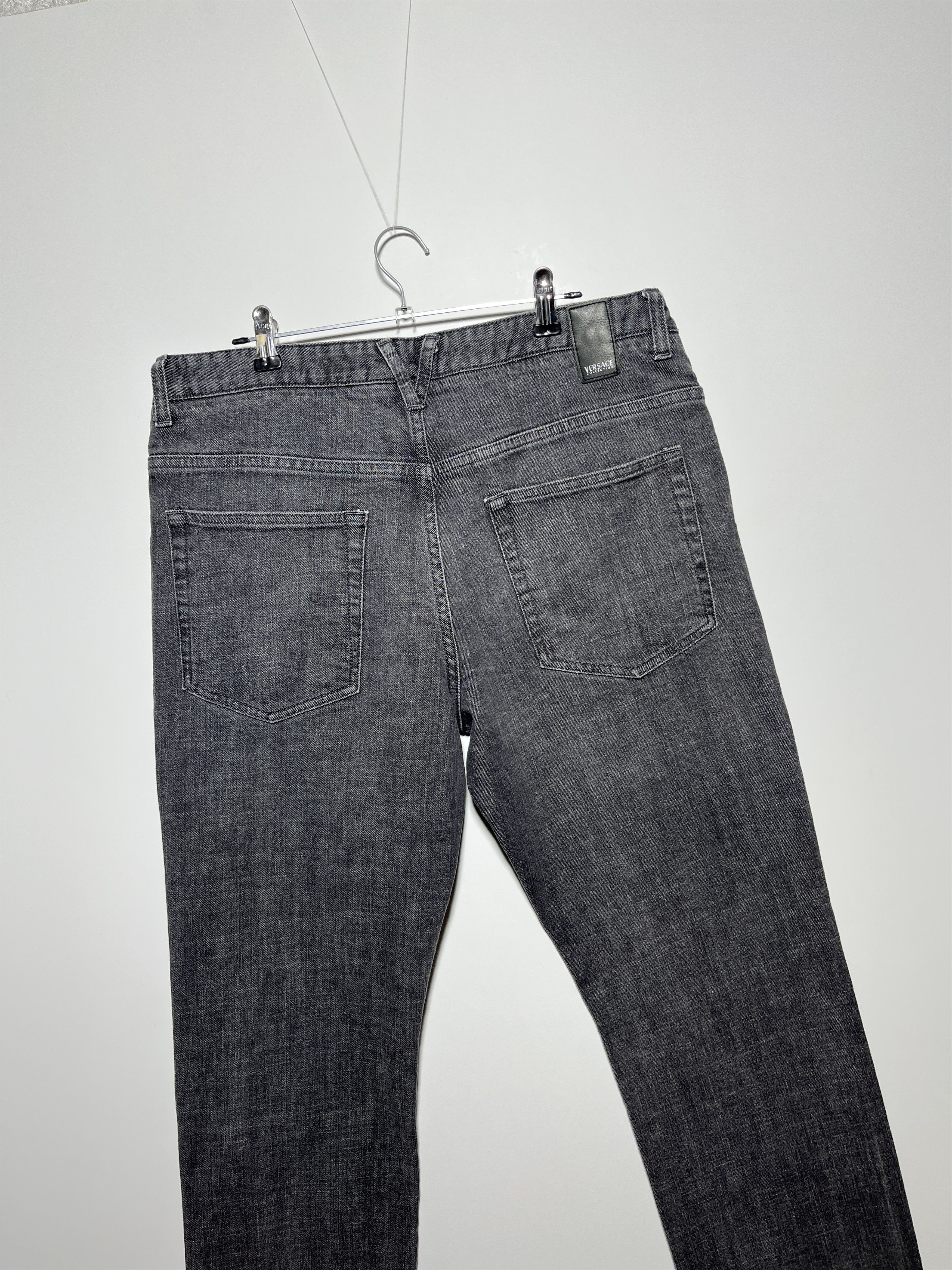 Versace Versace Collection Gray Washed Jeans Pants Size 35 Size US 35 - 5 Thumbnail