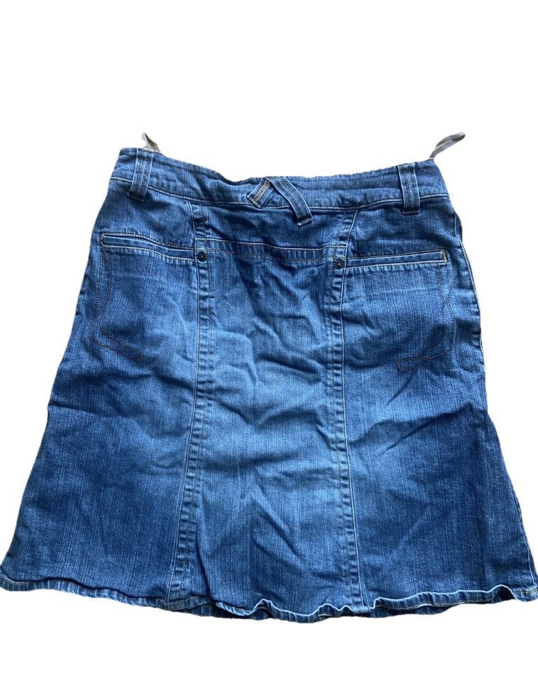 Mexx Sick Y2k Mexx jeans distressed midi 90s skirt size 16UK Size 34" / US 12 / IT 48 - 2 Thumbnail