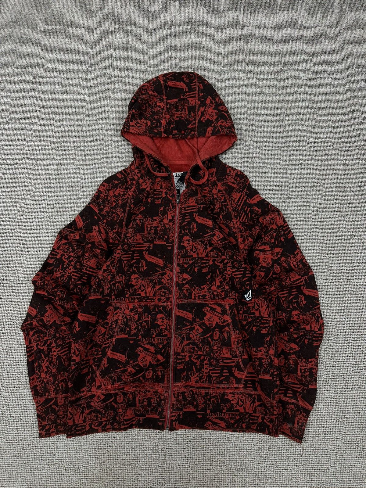 Volcom Volcom Skater Y2K Vintage Graphic Zip-Up Hoodie Z324 Size US S / EU 44-46 / 1 - 1 Thumbnail