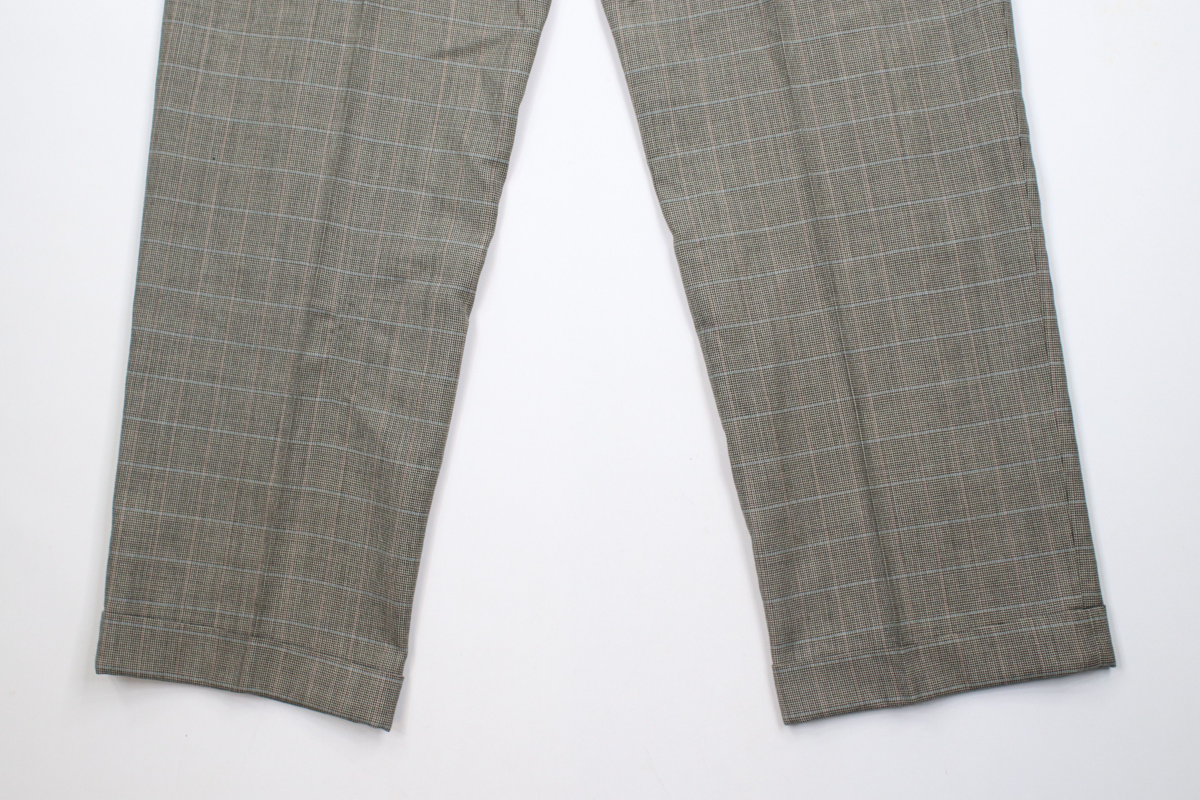 Vintage Vintage 90s Streetwear Wide Leg Chino Pants Houndstooth Size US 34 / EU 50 - 12 Thumbnail
