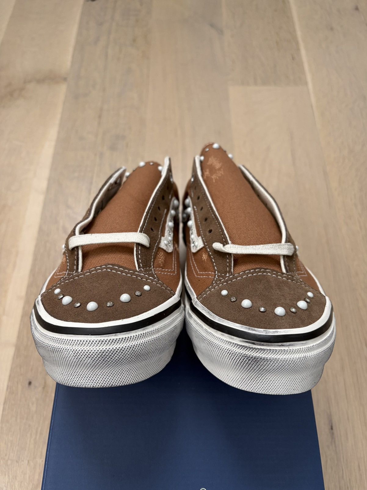 Vans Vans Old Skool 36 LX Pearlized Pack Vintage Cocoa Brown Size US 9.5 / EU 42-43 - 2 Thumbnail