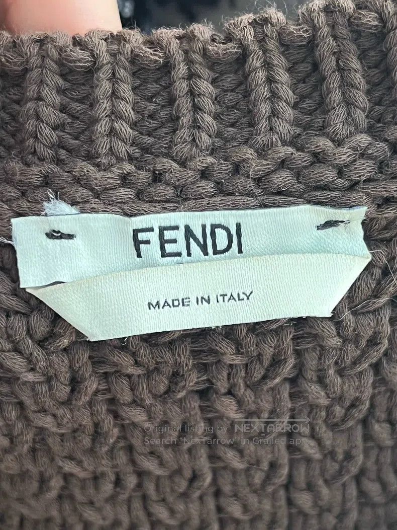 Fendi Fendi Knitted vest waistcoat Size XXS / US 00 / IT 34 - 3 Thumbnail