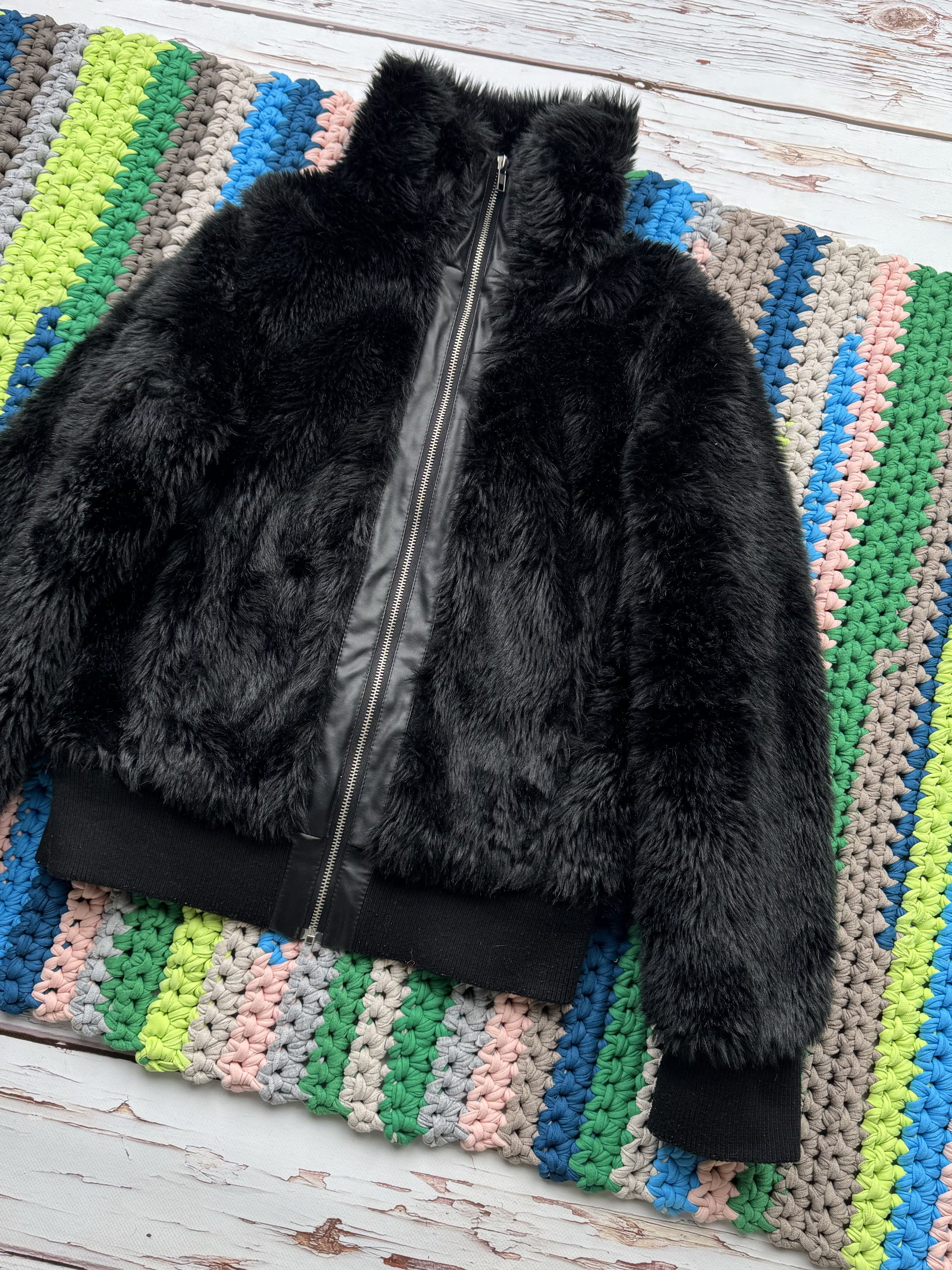 Japanese Brand Vintage Faux Fur Coat (ET1)(D15) Size M / US 6-8 / IT 42-44 - 3 Thumbnail