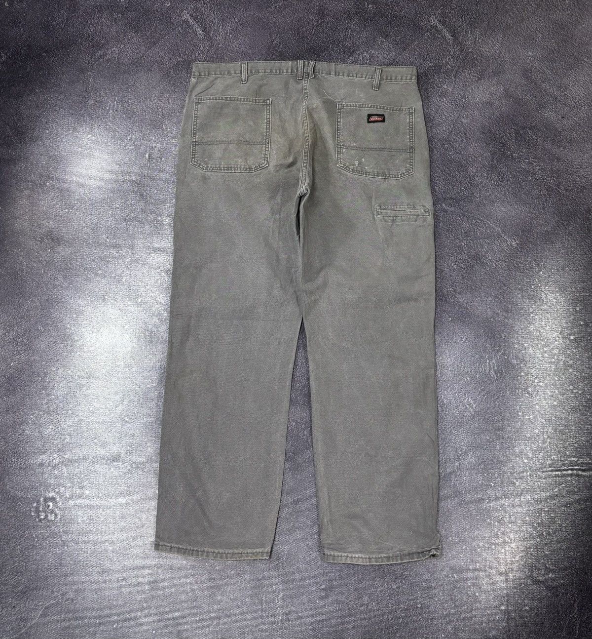 Dickies Vintage Dickies Gray Carpenter USA Work Baggy Pants Jeans Size US 40 / EU 56 - 1 Thumbnail