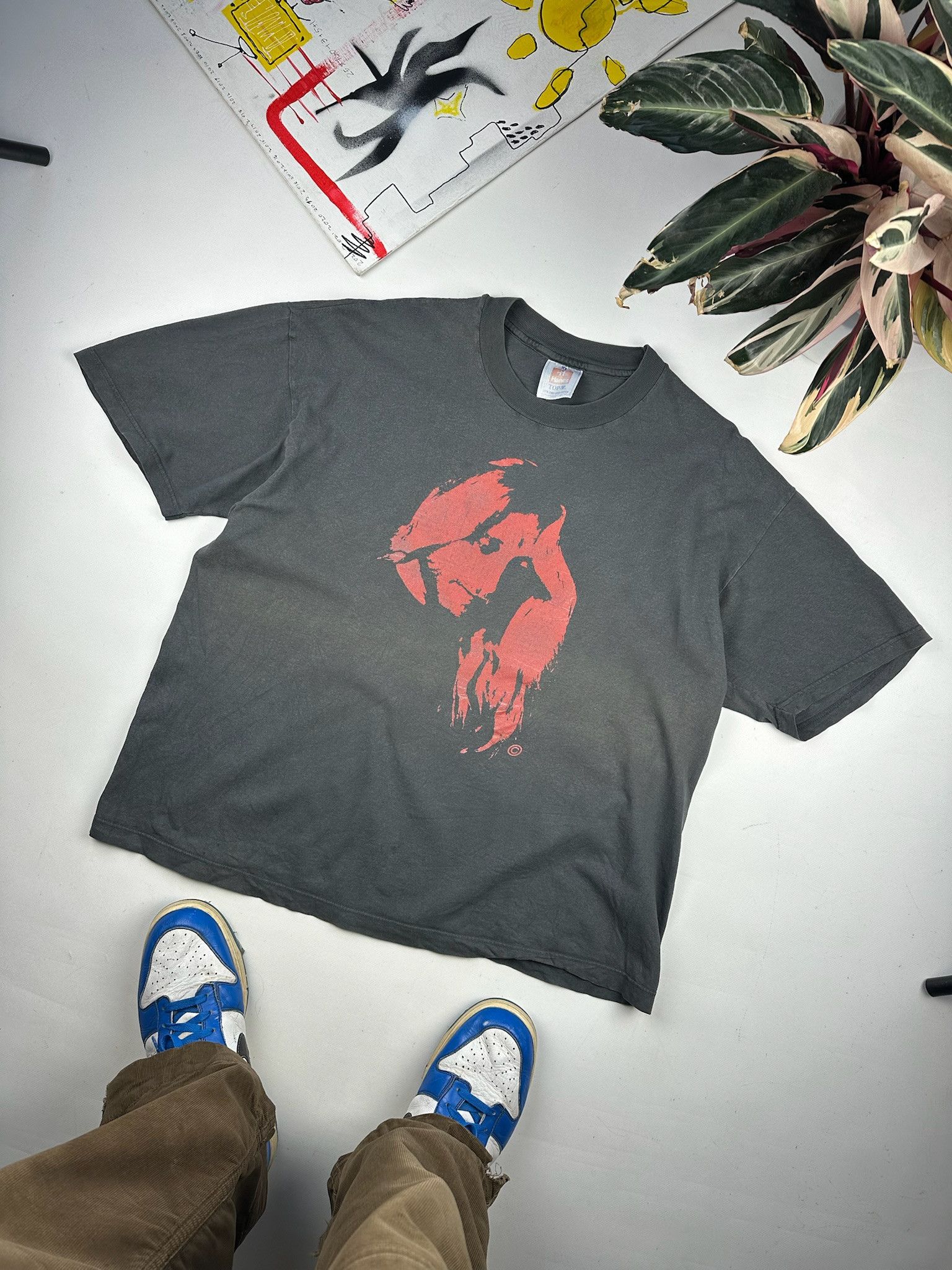 Jesus Christ Superstar Movie Tees Vintage Jesus Tee faded