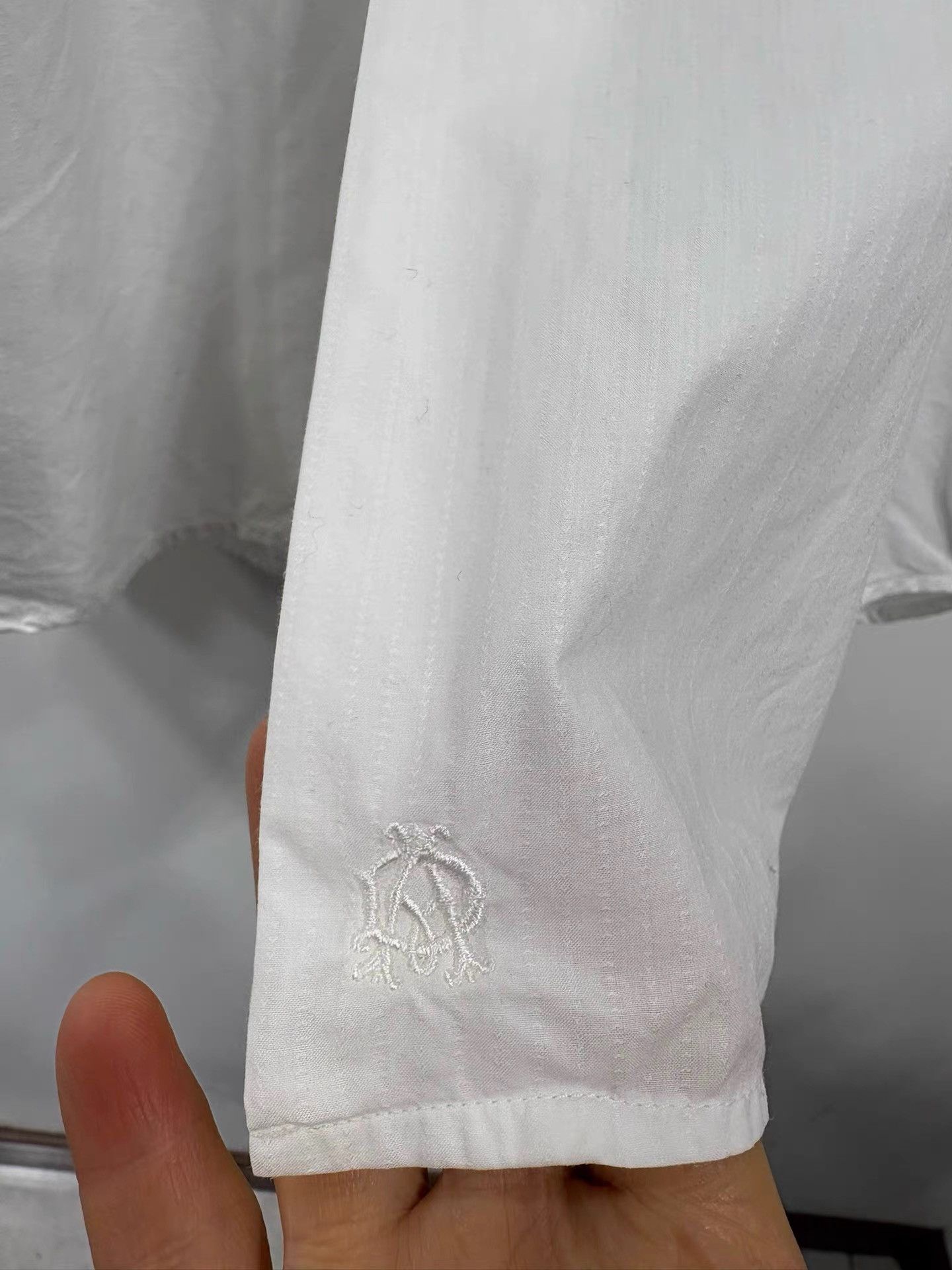 Alfred Dunhill dunhill Genuine Men's White Shirt K29 Size US XS / EU 42 / 0 - 3 Thumbnail