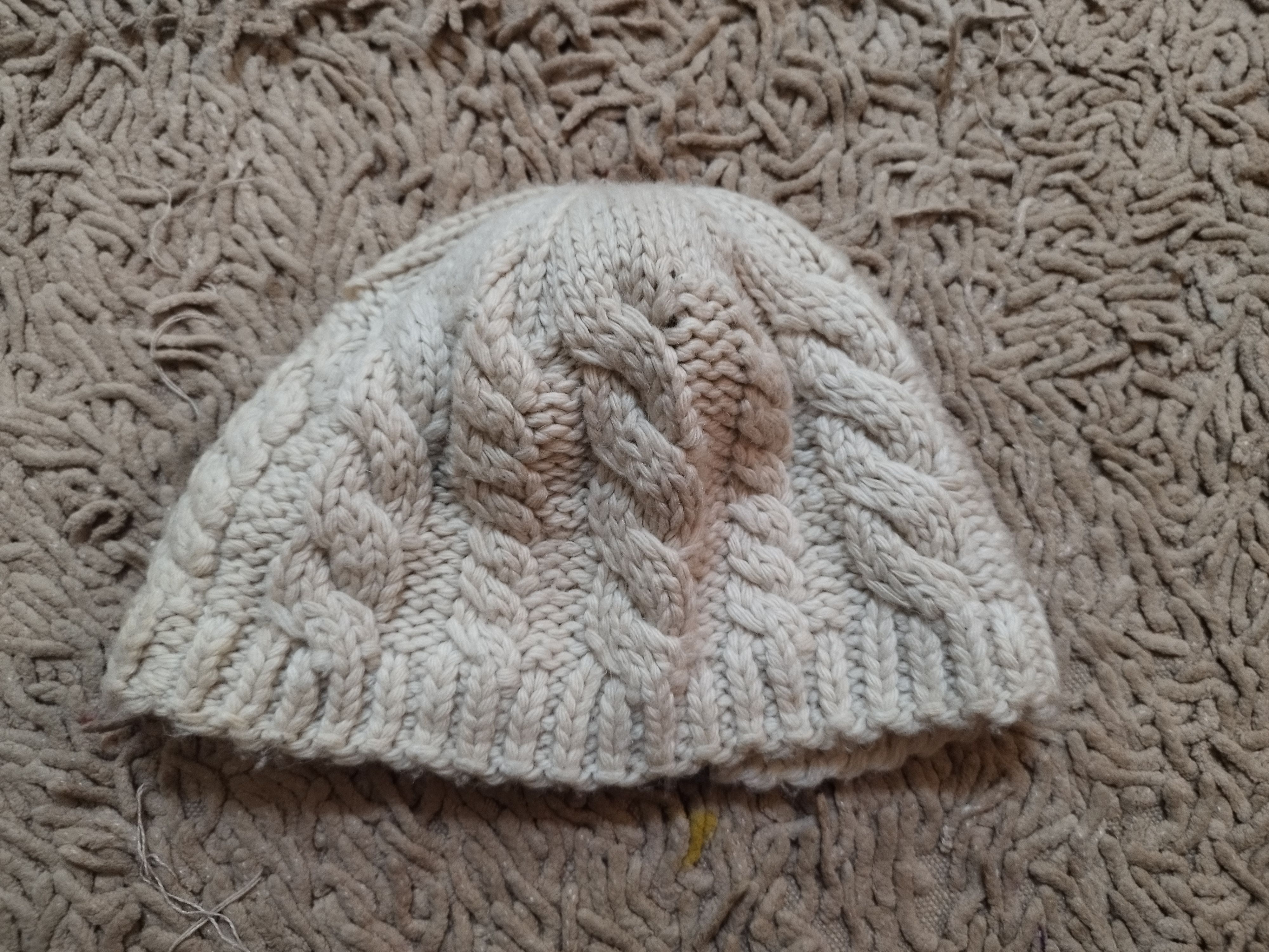 The North Face The North Face White Beanie Size ONE SIZE - 3 Thumbnail