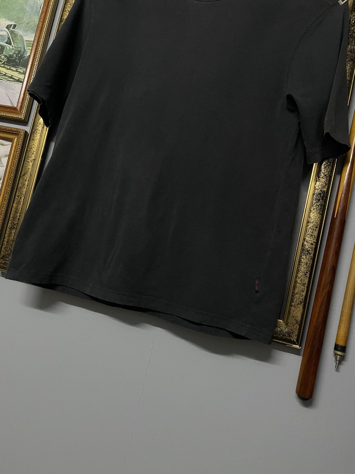 Oakley Vintage 1990s Sunfaded Designer Oakley Software Simple Tee Size US L / EU 52-54 / 3 - 4 Thumbnail
