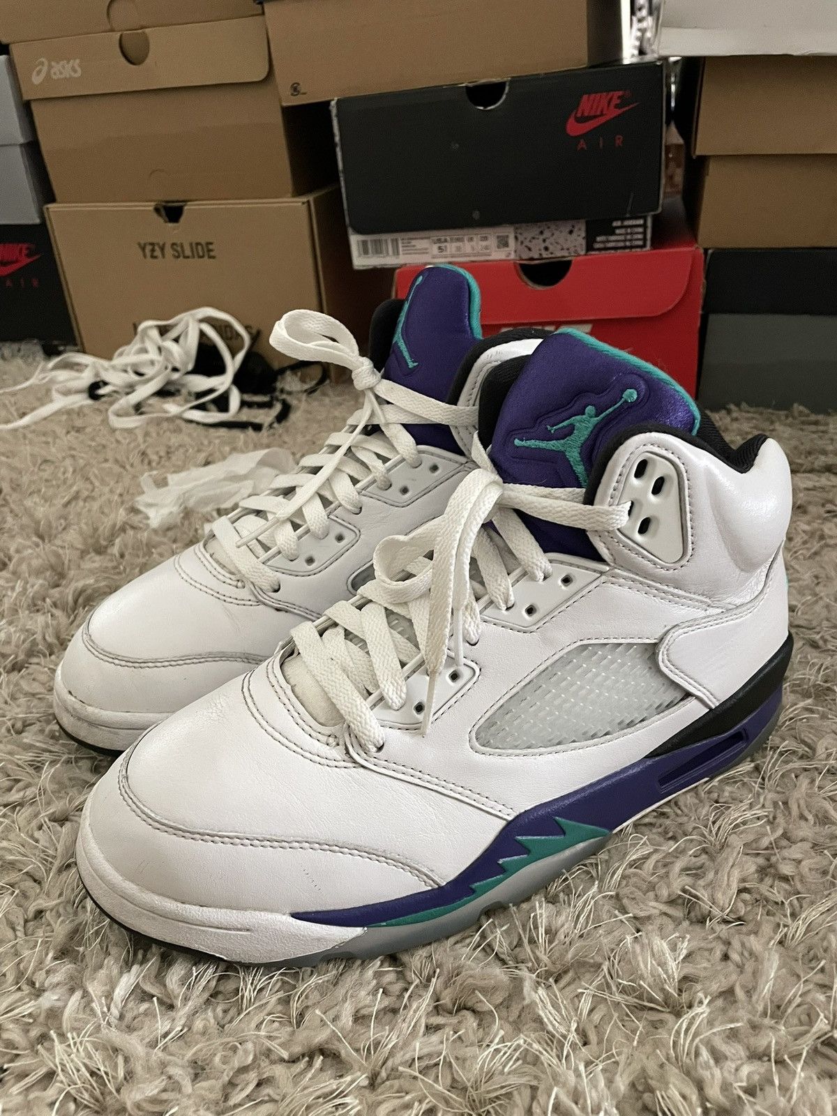Jordan Brand Jordan 5 Grape Size US 8 / EU 41 - 1 Thumbnail
