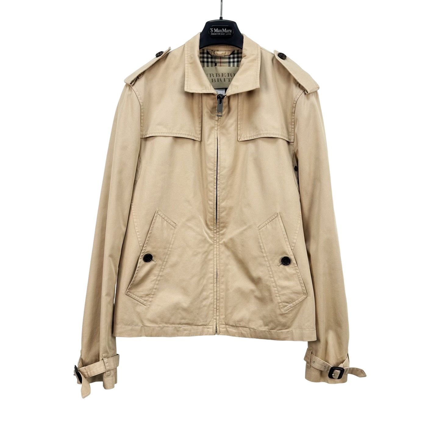 Burberry Burberry Check Lined Zip Jacket Size S Size US S / EU 44-46 / 1 - 1 Thumbnail