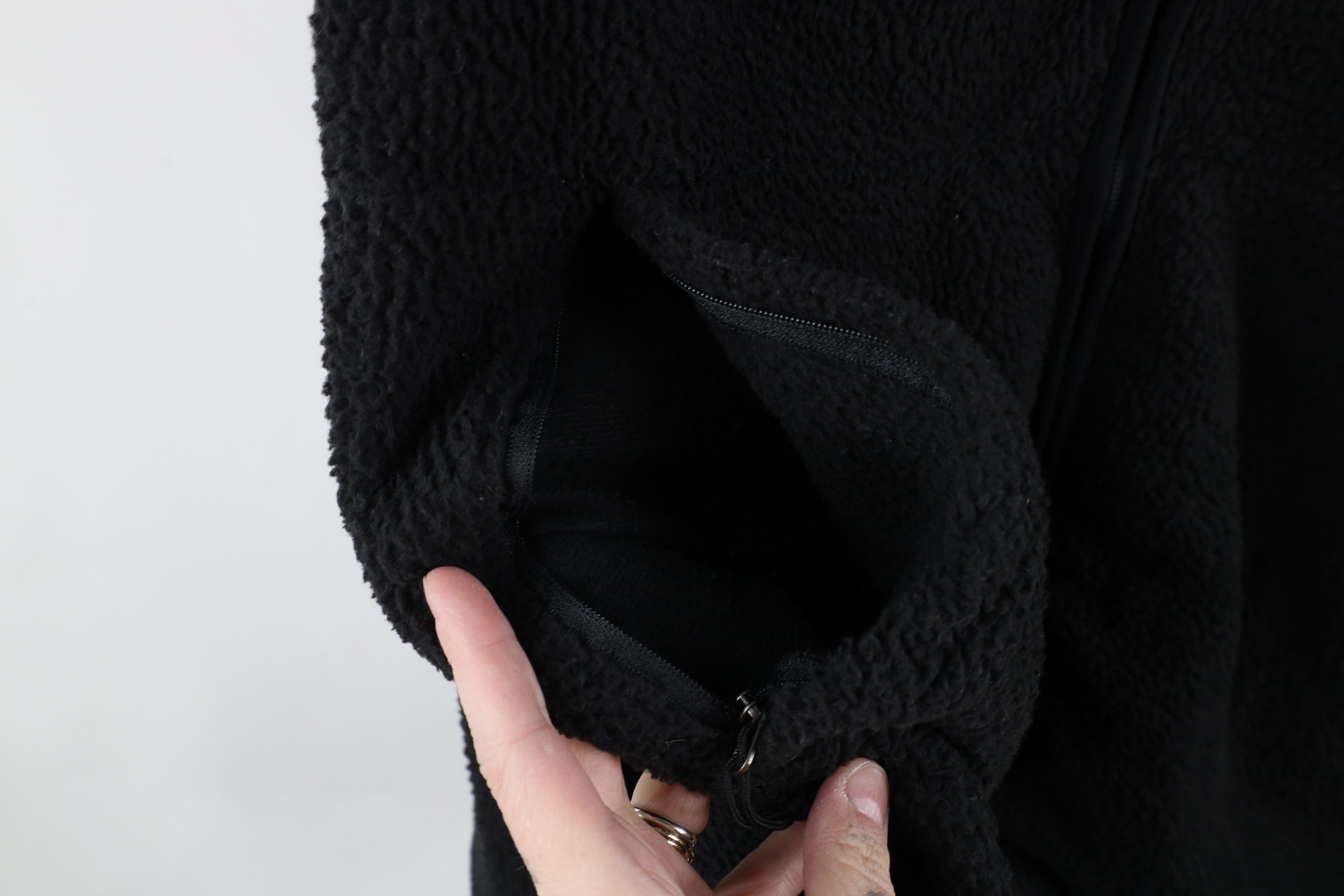 The North Face × Vintage The North Face Spell Out Deep Pile Fleece Full Zip Jacket Size US M / EU 48-50 / 2 - 5 Thumbnail
