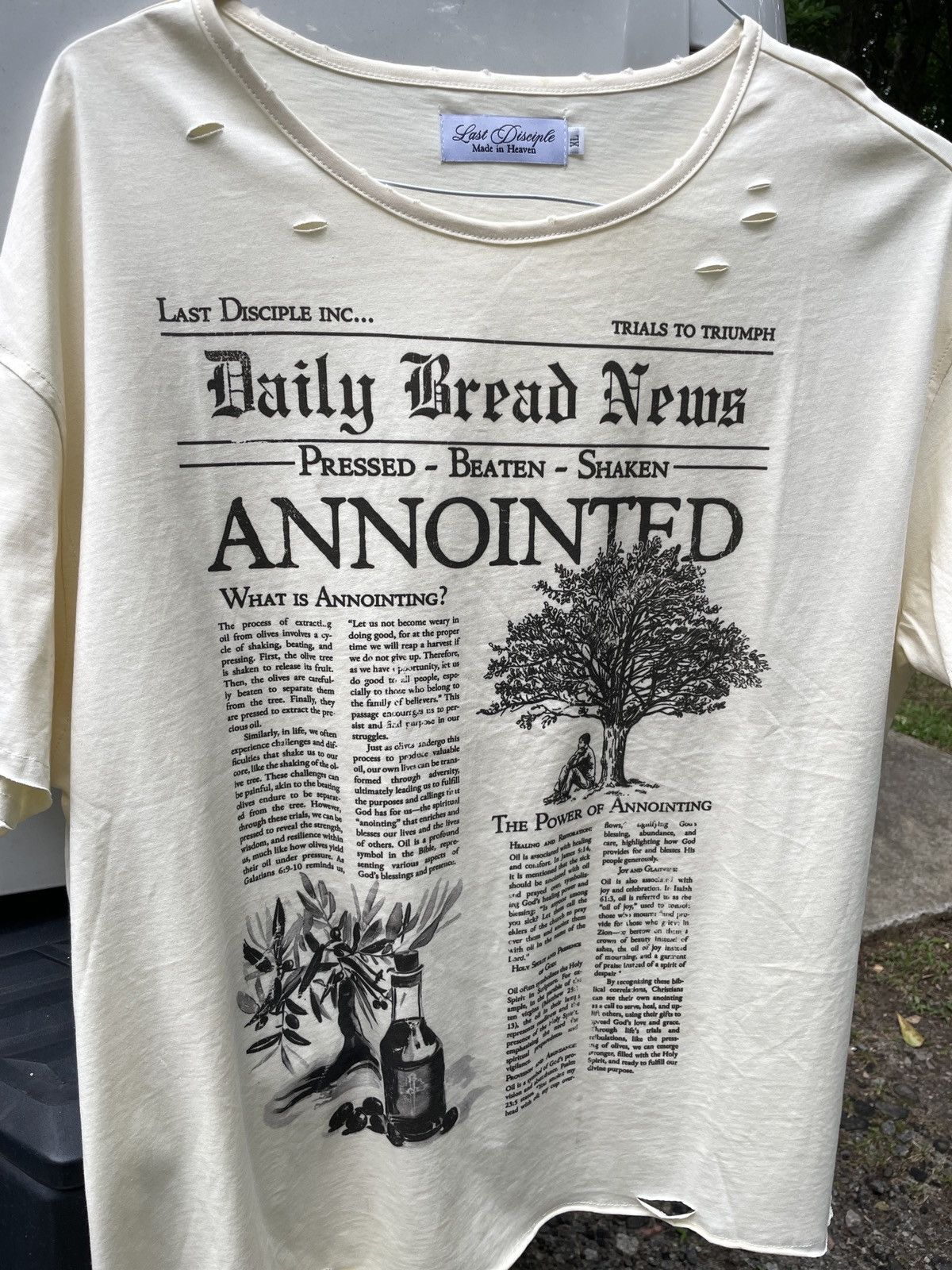 Other Last Disciple Anointed tee Size US XL / EU 56 / 4 - 1 Thumbnail