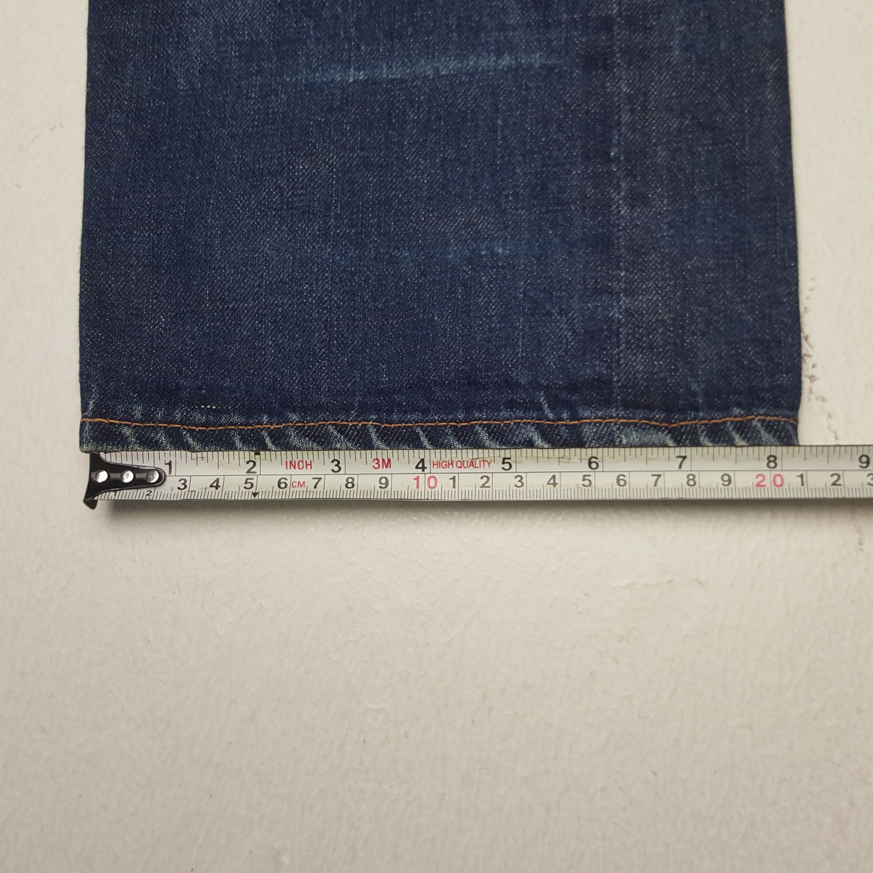 Japanese Brand × Vintage Vintage Evis Japanese Brand Daicock Custom Art Denim Jeans Size US 30 / EU 46 - 13 Thumbnail