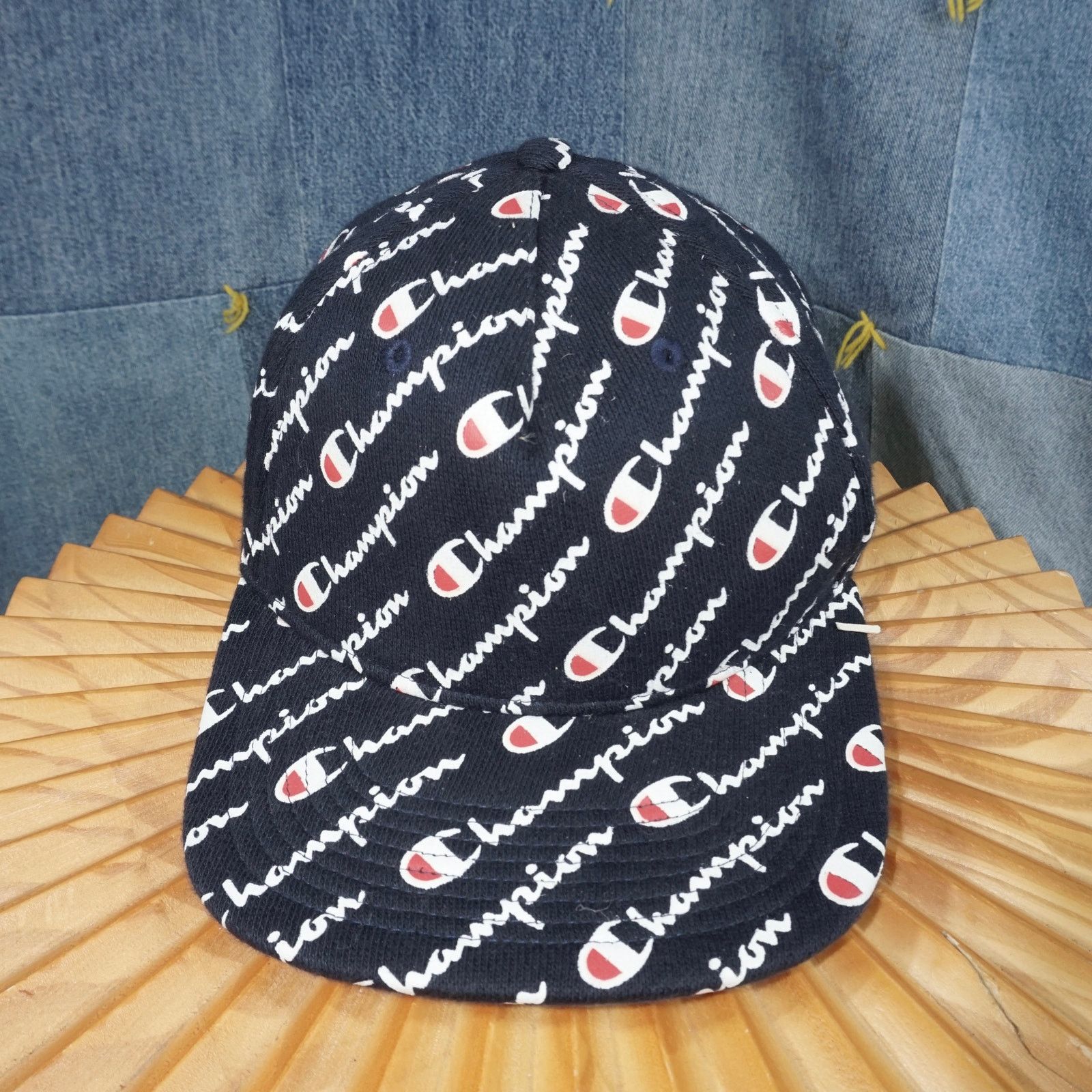 Champion OSFA - Champion script spell out AOP repeat essential hat Size ONE SIZE - 1 Thumbnail