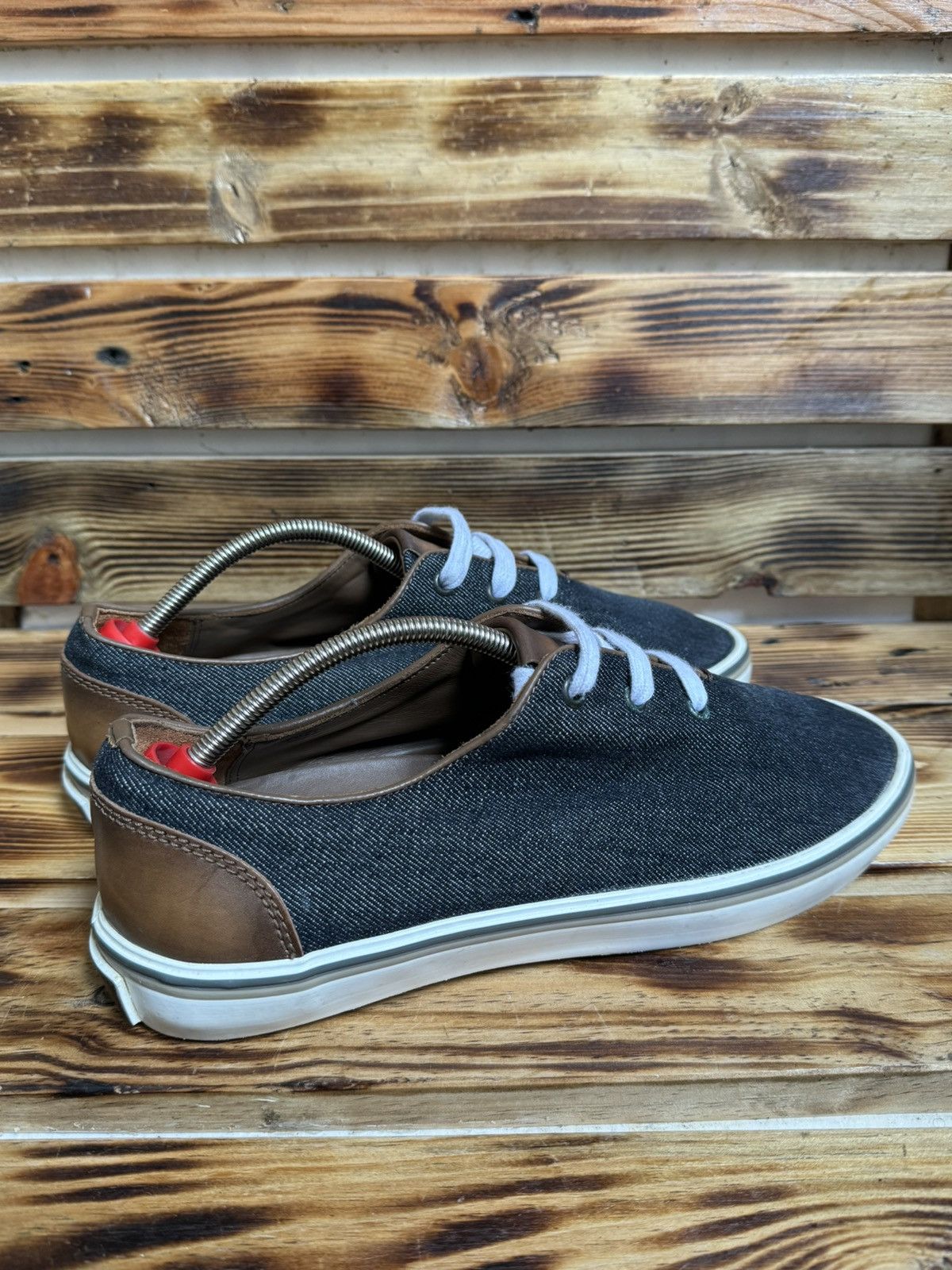 Berluti Trimmed denim trainers Size US 9 / EU 42 - 11 Thumbnail