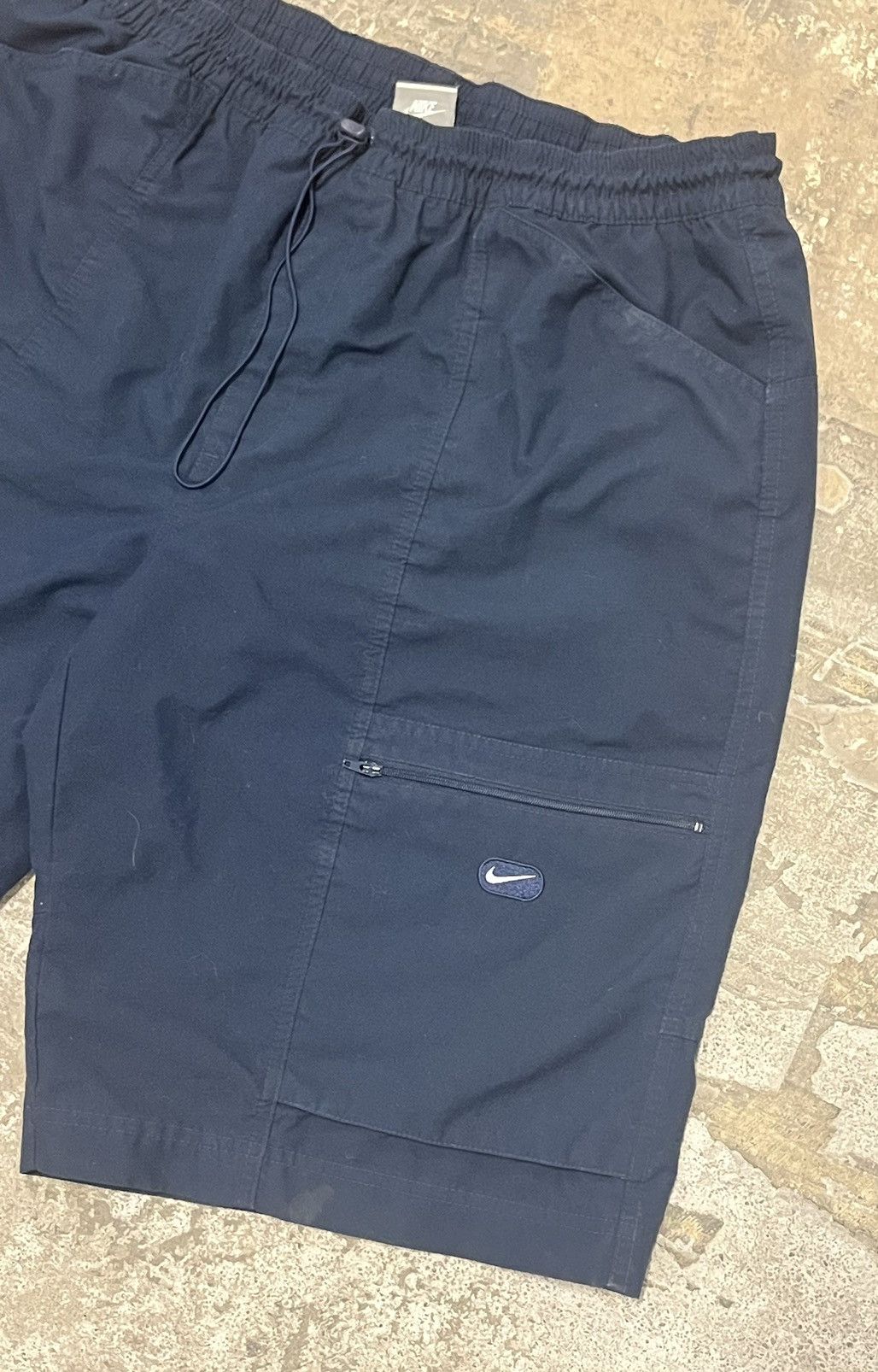 Nike × Vintage Nike utility shorts nylon material mesh inside Size US 30 / EU 46 - 2 Thumbnail