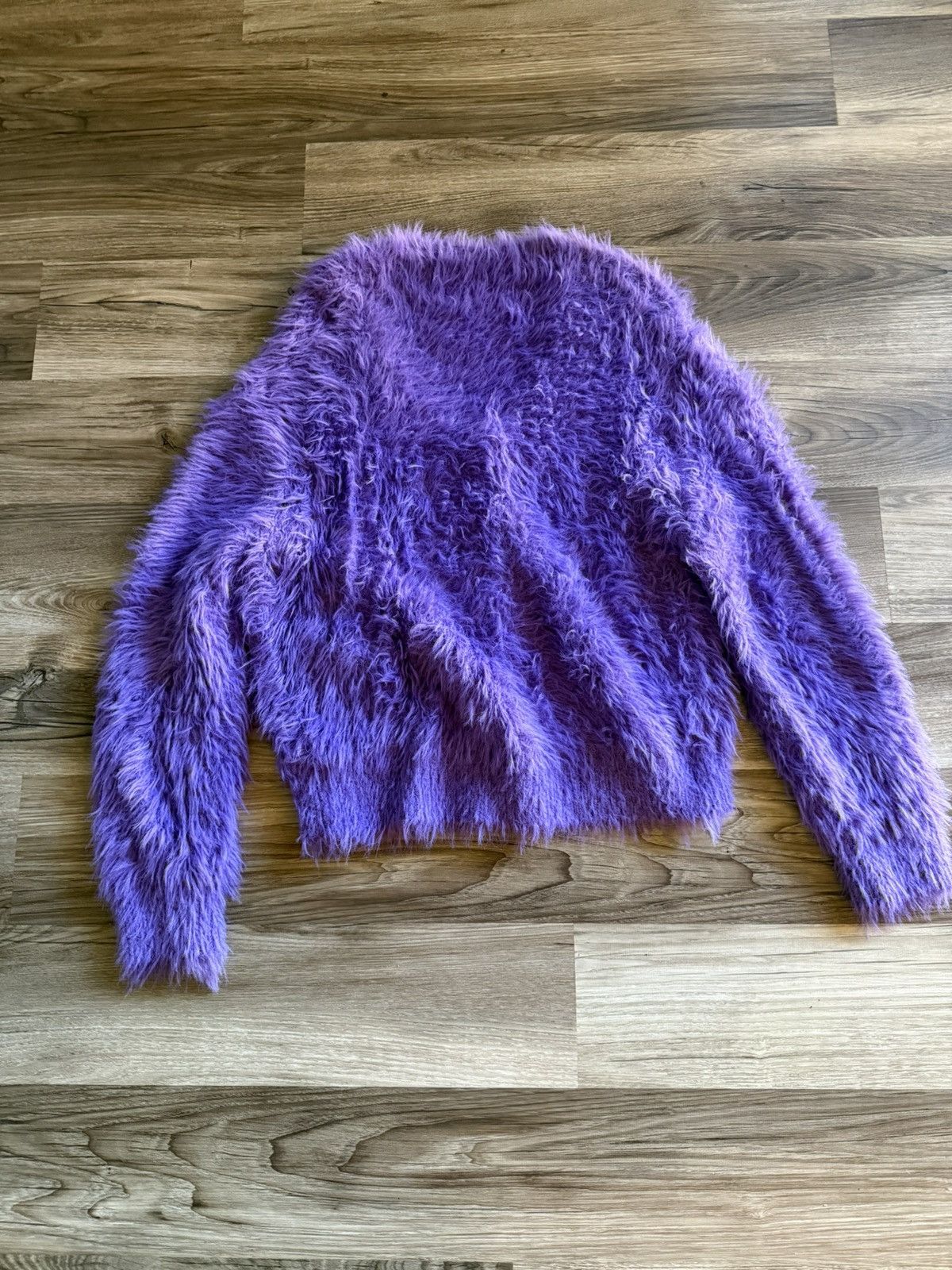 Palace Palace Yeti Cardigan Purple size Medium Size US M / EU 48-50 / 2 - 5 Thumbnail