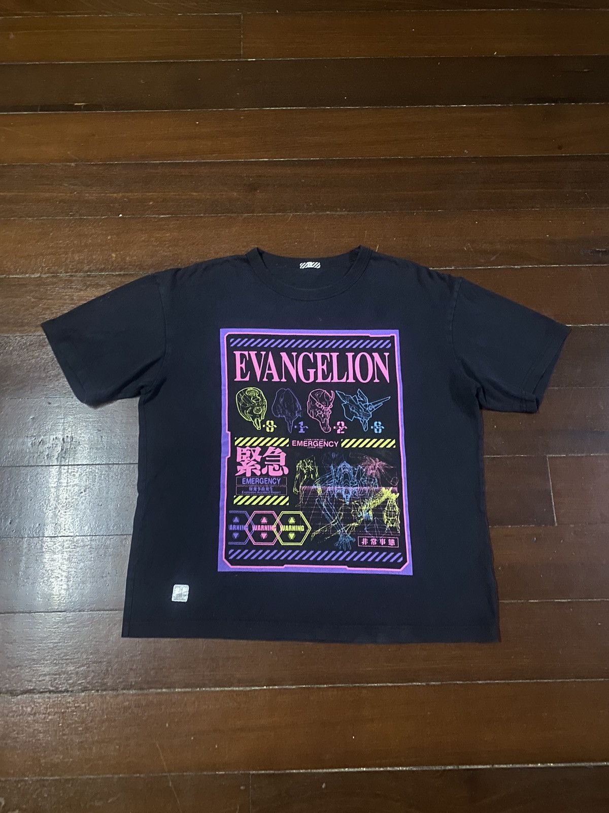 Anime × GU × Japanese Brand Fire Anime Neon Genesis Evangelion japan cartoon 90s Size US L / EU 52-54 / 3 - 2 Thumbnail