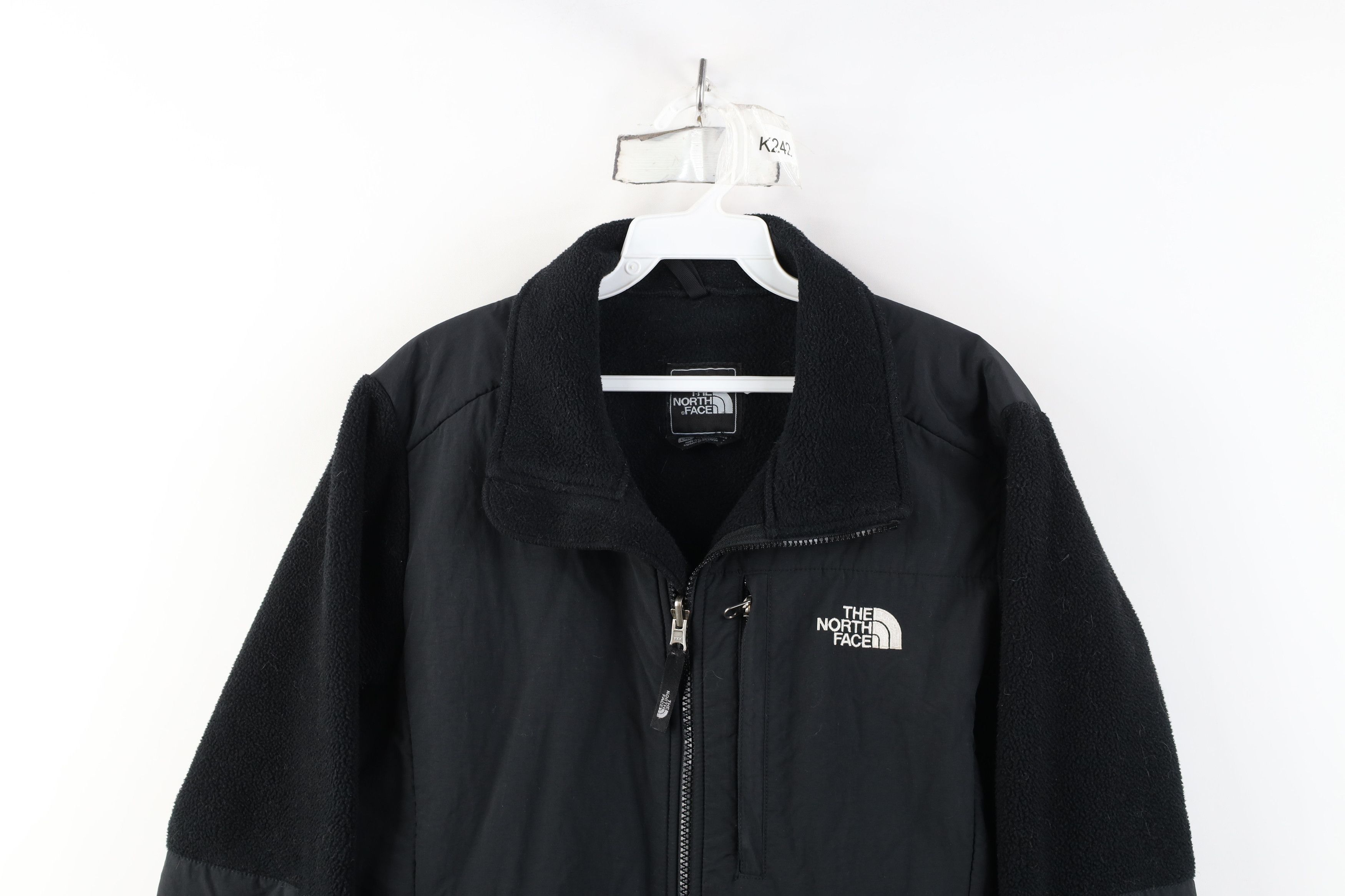 The North Face Vintage The North Face Denali Fleece Full Zip Jacket Black Size L / US 10 / IT 46 - 2 Thumbnail