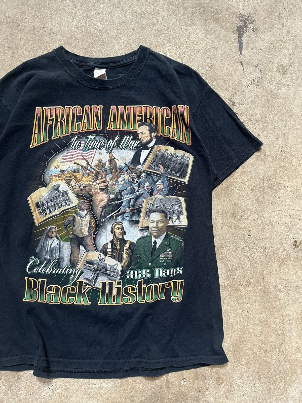 Gildan Vintage y2k African American Black History Month Streetwear Size US L / EU 52-54 / 3 - 1 Thumbnail