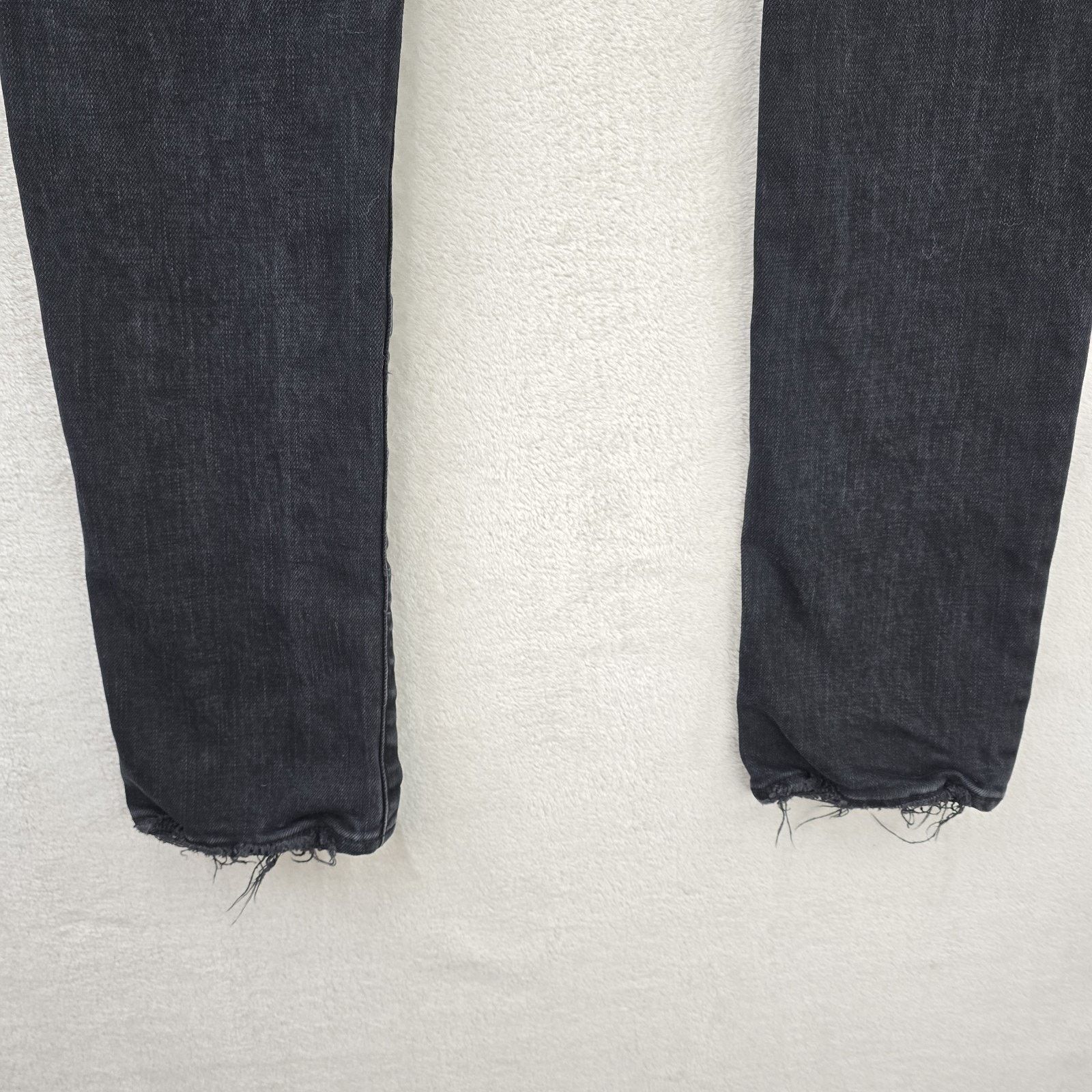 Purple Brand Purple Brand Jeans Mens 33x30 Black P001 Distressed Slim Fit Size US 33 - 13 Thumbnail