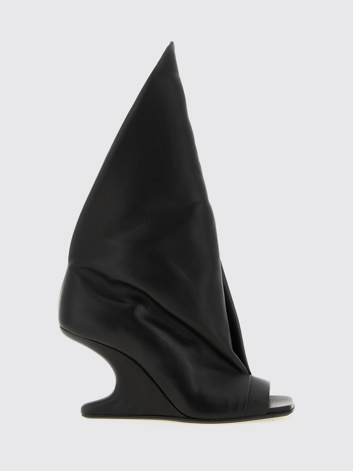 Rick Owens Rick Owens Heeled Sandal Woman Black Size US 7 / IT 37 - 1 Thumbnail
