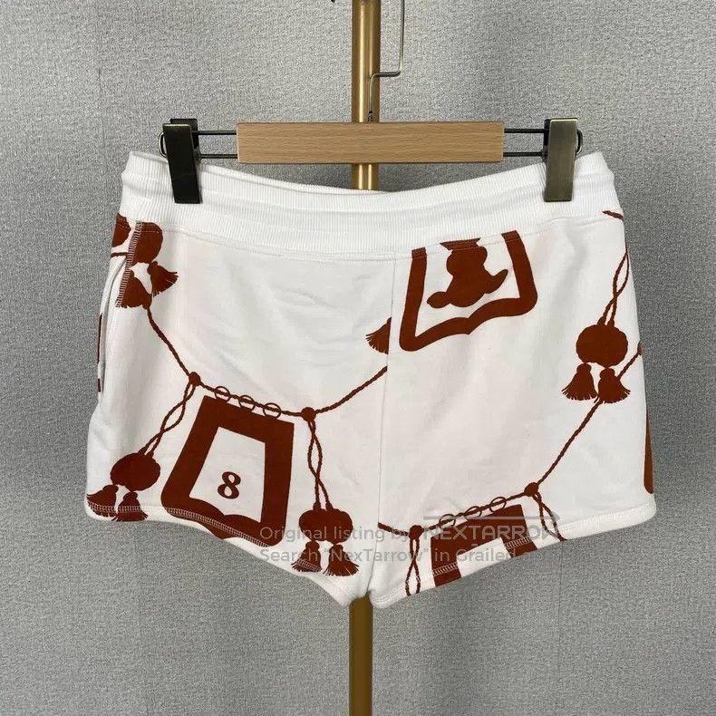 Hermes Hermes Lantern printed drawstring shorts Size 25" / US 0 / IT 36 - 2 Thumbnail